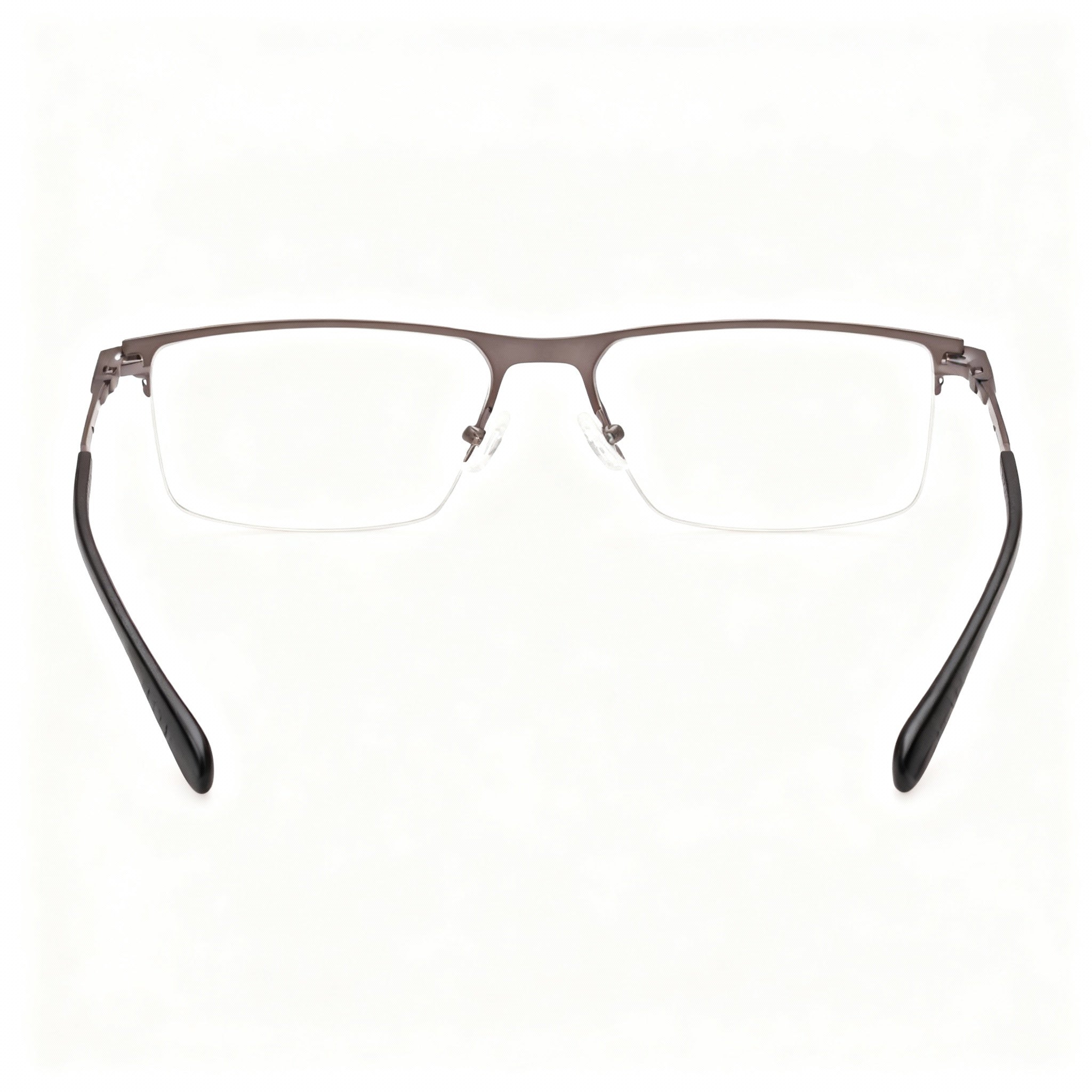 Harley-Davidson Hd0979 Unisex Metal Frame Eyeglasses, Matte Gunmetal, Polarized Clear Lenses, 57mm, Photo 4