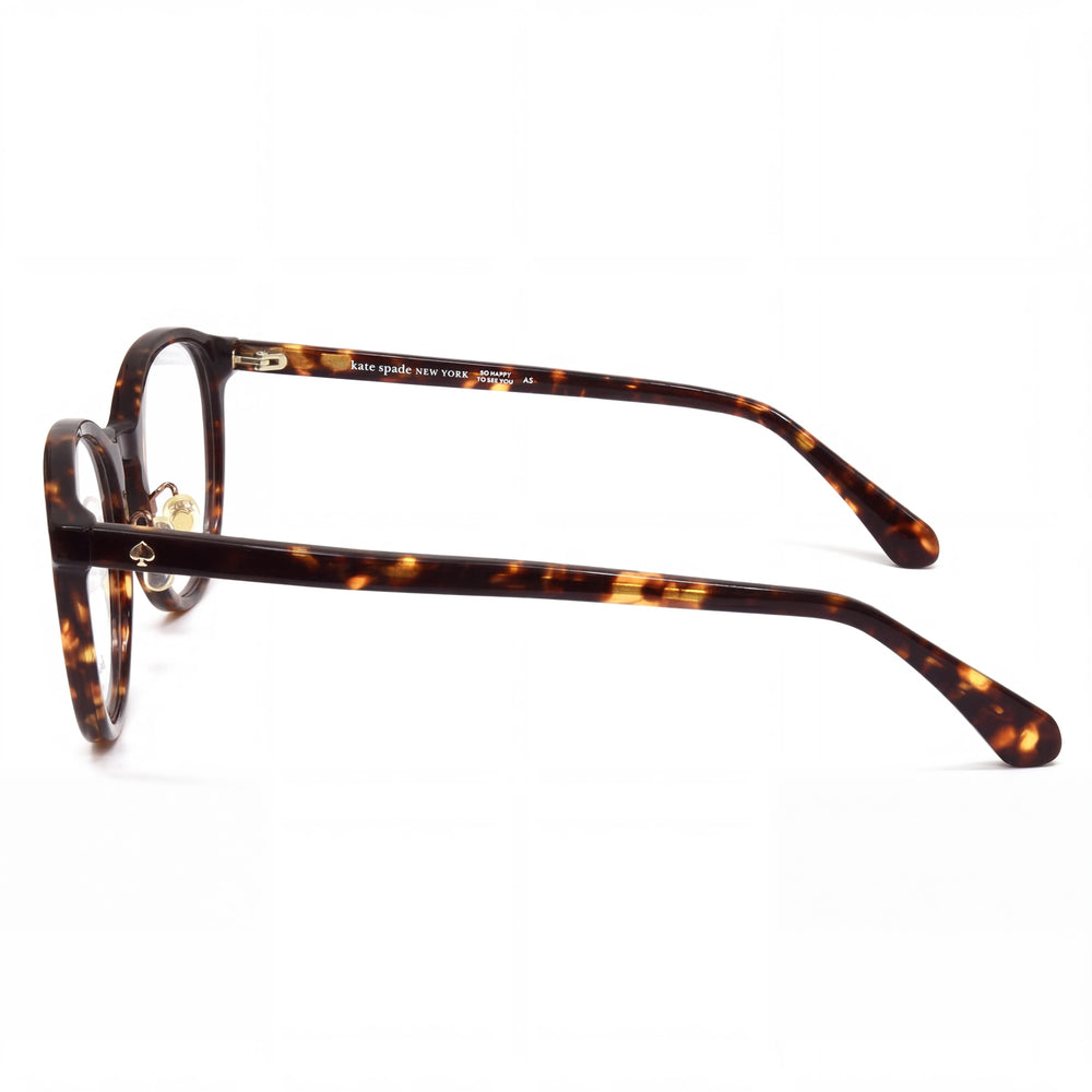 Gafas Kate Spade New York con montura de acetato para mujer y lentes de plástico transparente, talla 50-19-140