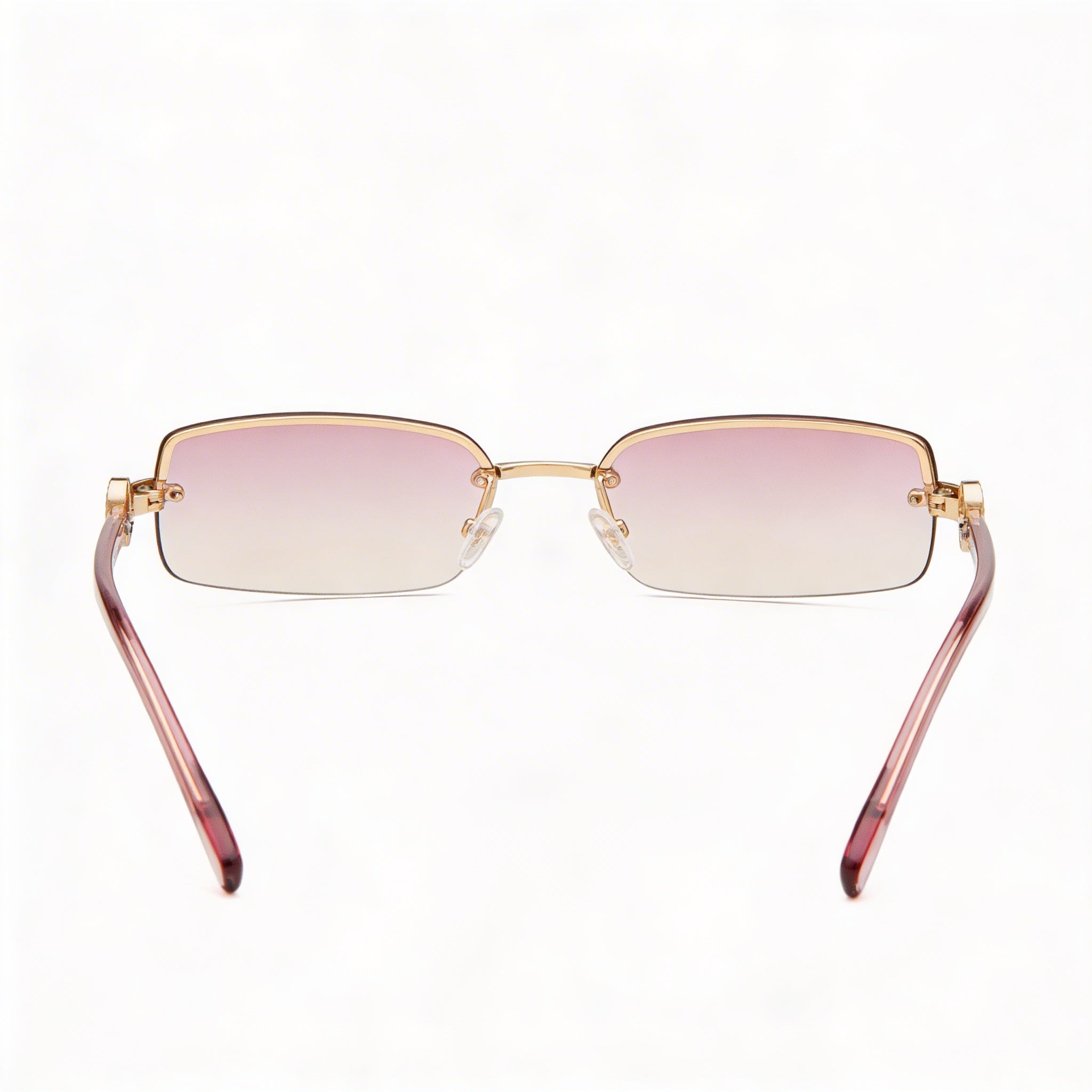Giorgio Armani Modern Women's Propionate Frame Sunglasses with UV Protection, Grey Green, Lens Width 55mm, Photo 4