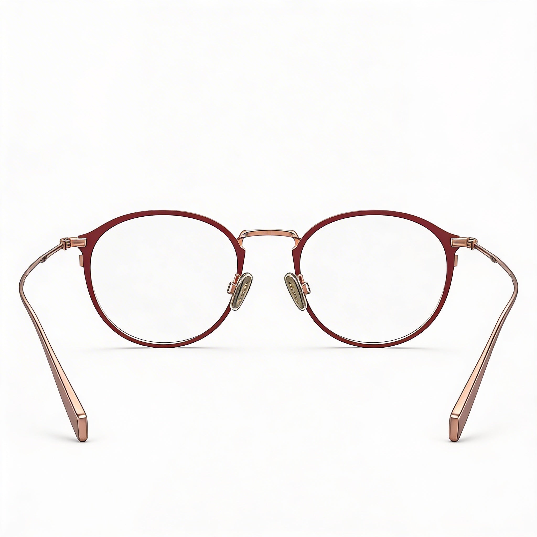 Levi's Lv 5001 Men's Burgundy Metal Eyeglasses 50mm, Photo 4