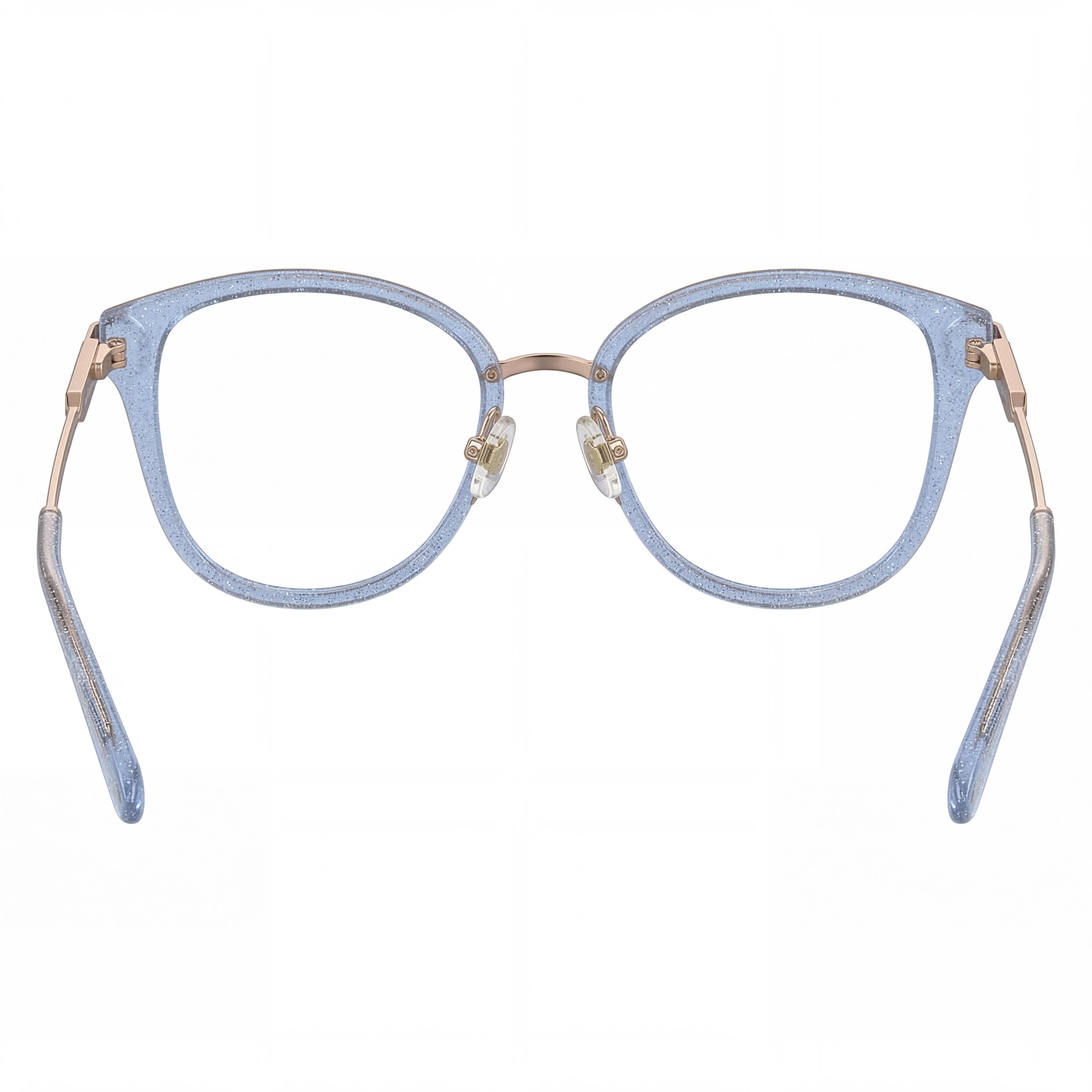 kate spade new york Classic Women's Metal Blue Glitter Non-Polarized Polycarbonate Sunglasses 52mm, Photo 3