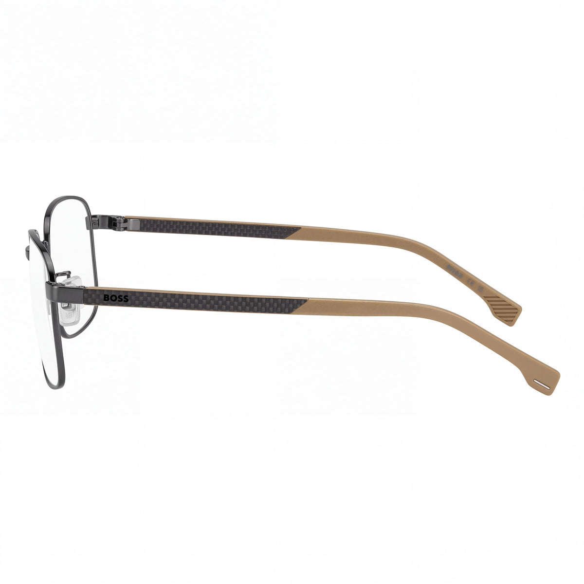 HUGO BOSS 1715/F Men’s Matte Ruthenium Carbon Fiber Eyeglasses 56mm, Photo 3