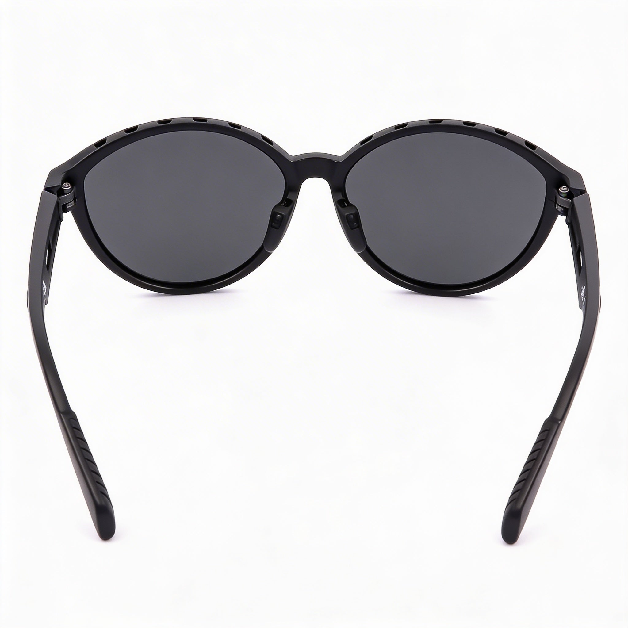 Adidas Sp0012 Gafas de Sol para Mujer, Montura de Plástico Negro Brillante, Lentes Grises Degradadas, Protección UV 61-16-125, Photo 4