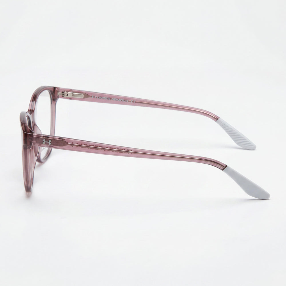 Gafas de sol Under Armour Ua 5020 para mujer con montura de plástico en color malva oscuro y lentes de policarbonato, talla 52-18-140