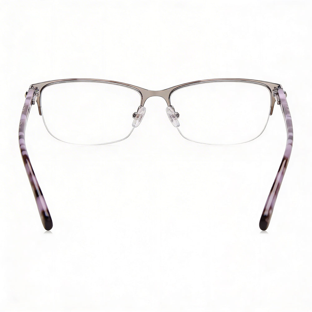 Gafas de sol unisex Kate Spade New York Marnie con montura de acero de aleación violeta y lentes violetas, ancho de la lente 53 mm