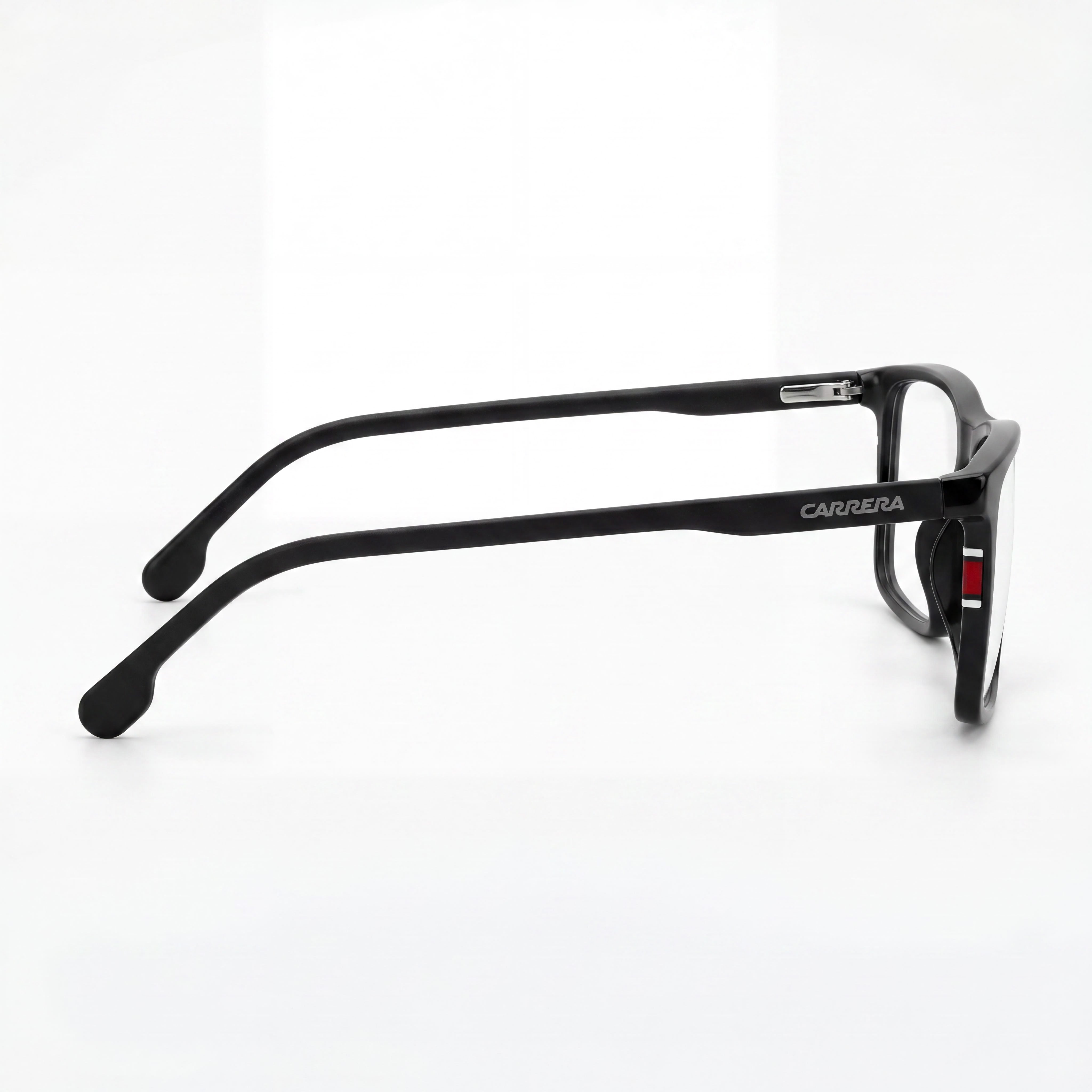 Carrera 175/N Gafas de Hombre de Plástico Negro Mate con Montura Completa y Lentes Transparentes de Demostración, Listas para Graduación (53-17-145), Photo 3