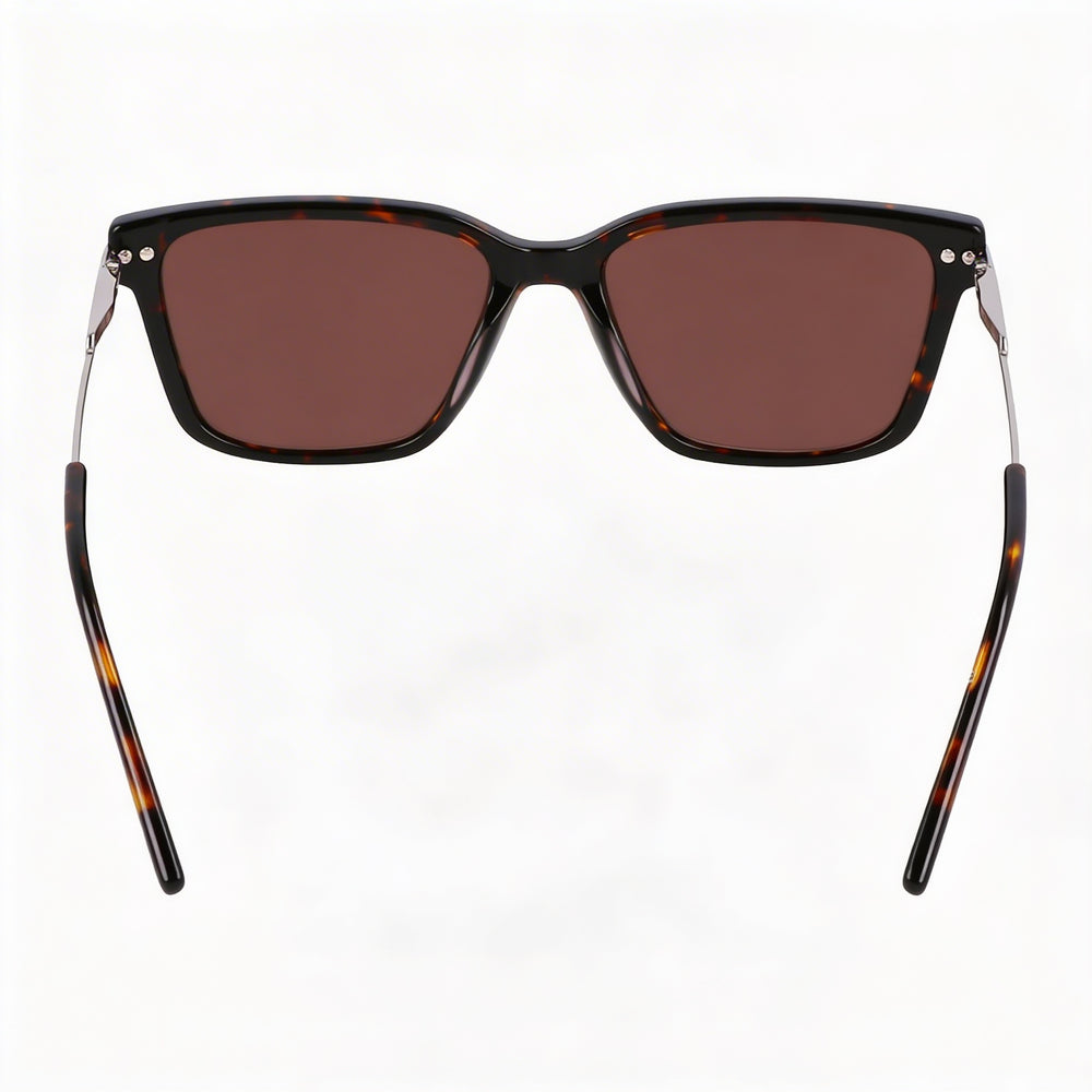 DKNY Dk713s Gafas de sol de plástico de carey oscuro con protección UV para mujer 56 mm