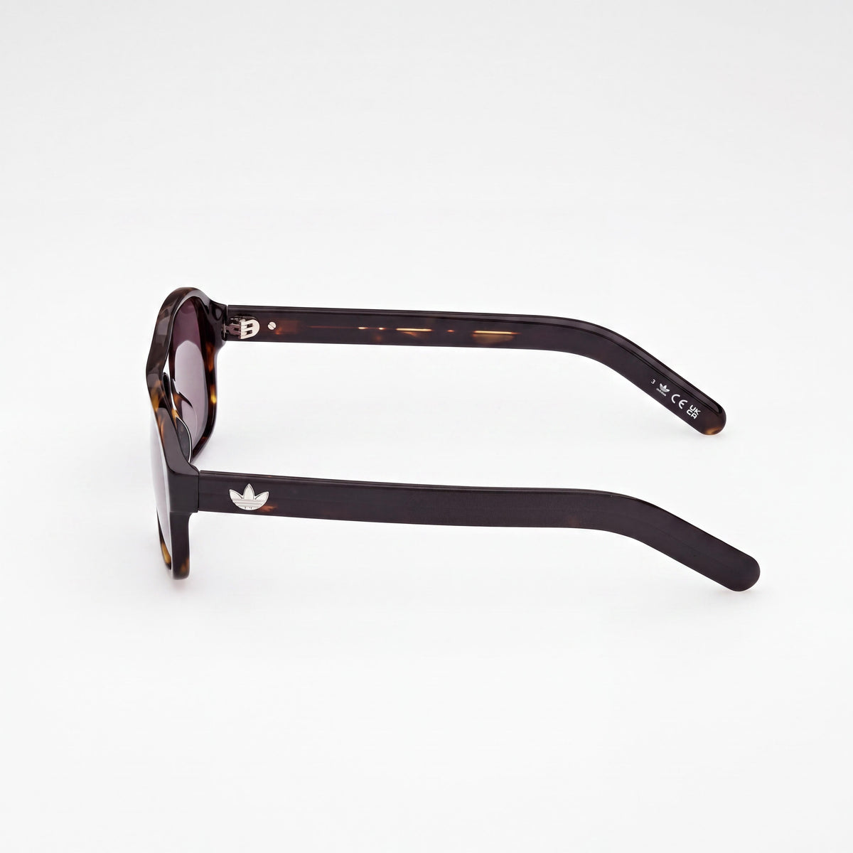 adidas Originals Gafas de sol unisex Mid-Century Modern de acetato Dark Havana sin polarizar 55/16/140, Photo 2