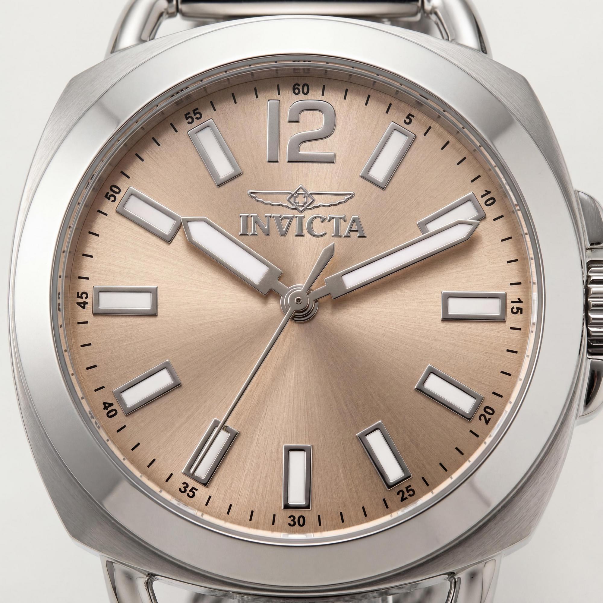 Invicta 46337 Women's Stainless Steel Pink Dial Quartz Scratch-Resistant 50m Water Resistant Watch 32mm, Photo 2