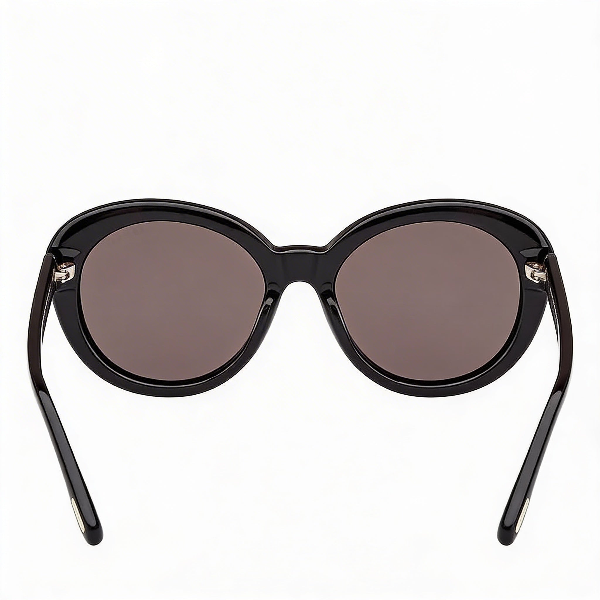Tom Ford Classic Women's Pantographed Plastic Eyewear, Shiny Black, UV Protected, 55-19-140, Photo 3
