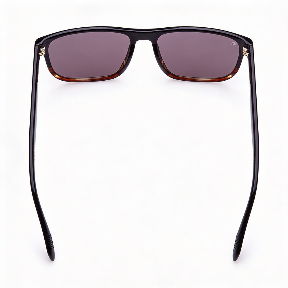 Gafas unisex David Beckham DB 1060/S no polarizadas, montura de plástico, lentes de policarbonato, color cuerno negro, 57 mm