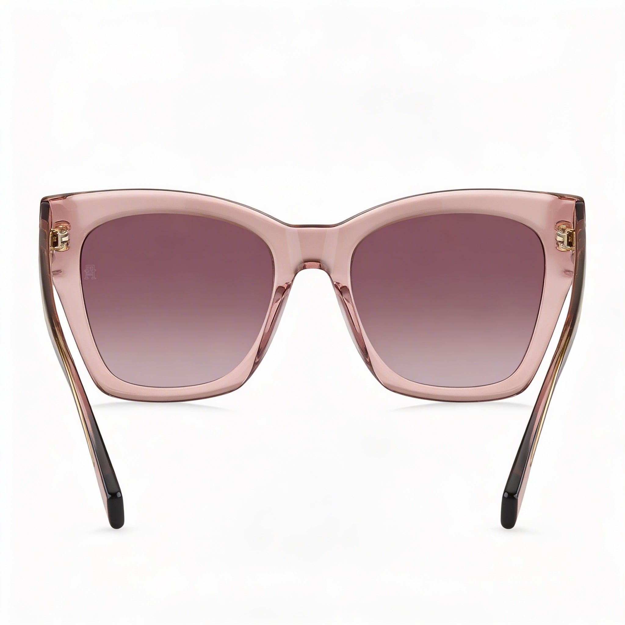 Tommy Hilfiger Th 2156/S Women's Pink Acetate Sunglasses with Pink Doubleshade Lenses, 100% UV Protection, 52mm Lens, 20mm Bridge, Photo 4