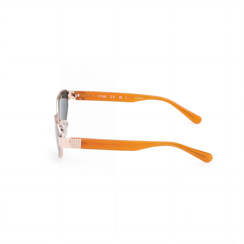 GUESS GU8258 Casual Women's Gold Green Metal Frame UV Protection Sunglasses 56mm Lens