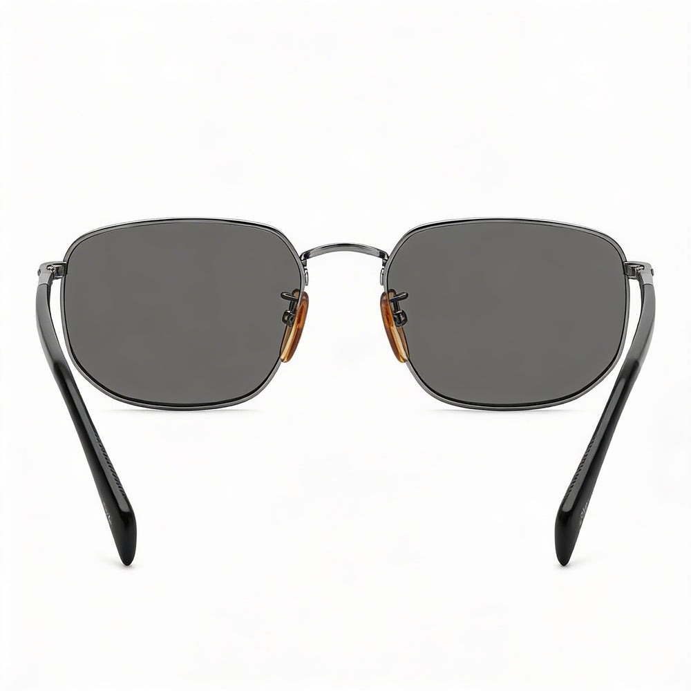 Gafas de sol de mujer David Beckham Db 1143/S con montura de acero inoxidable gris, lentes grises y 57 mm