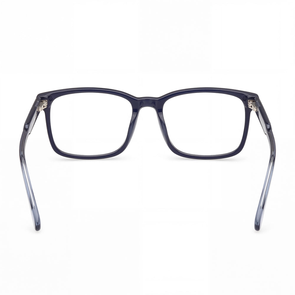 GANT Classic Unisex Full Rim Shiny Blue Plastic Frame with Multicolor Polycarbonate Lens Sunglasses 54-17-145