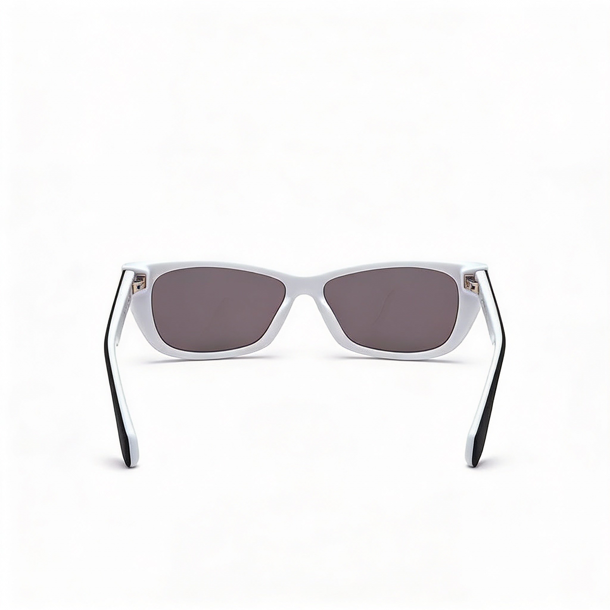 adidas Originals Contemporaneo Women's Plastic Frame Sunglasses, White Black, UV Protection, 55mm, Photo 3