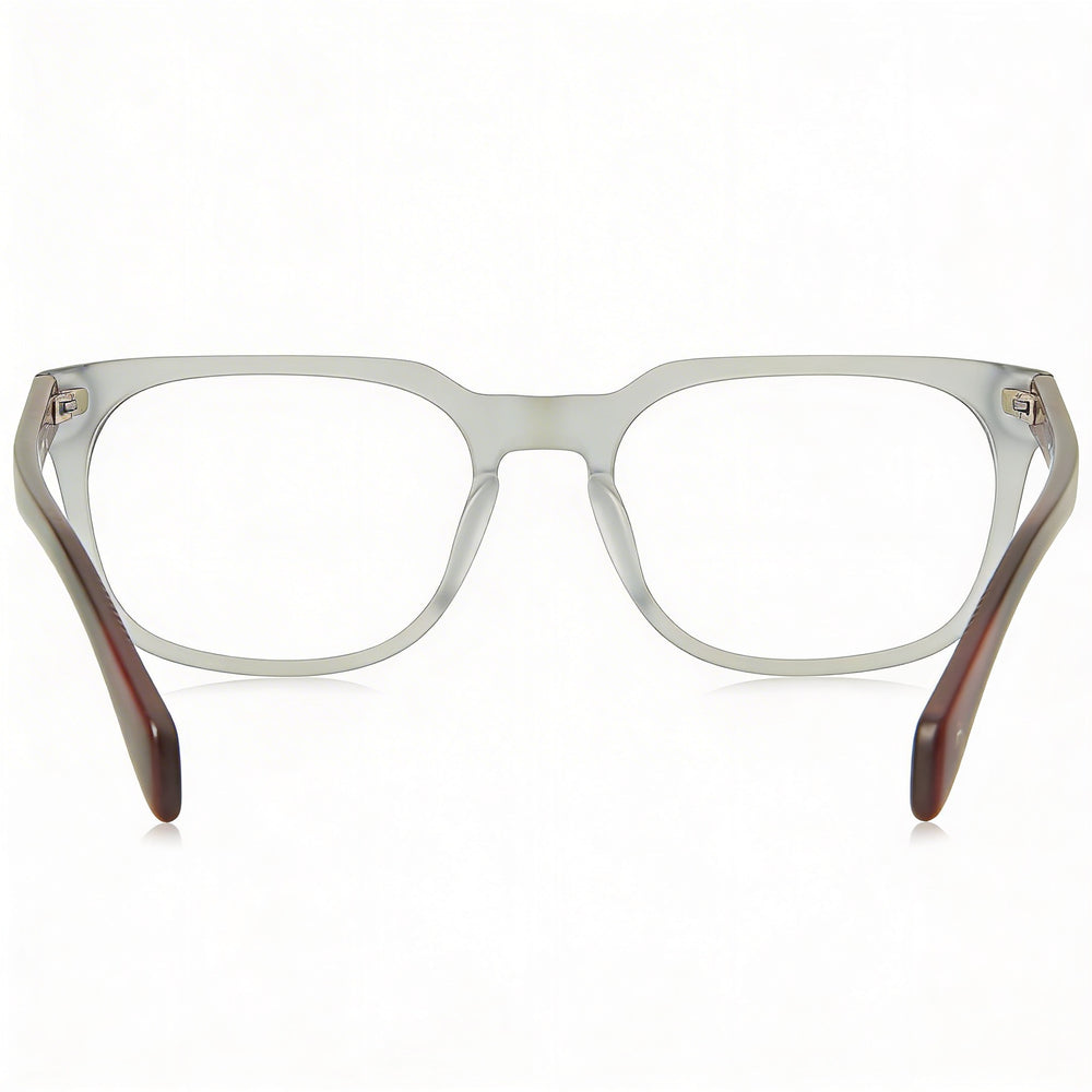 rag & bone Informal. Gafas para hombre montura ecológica de aceite gris 55-19-145