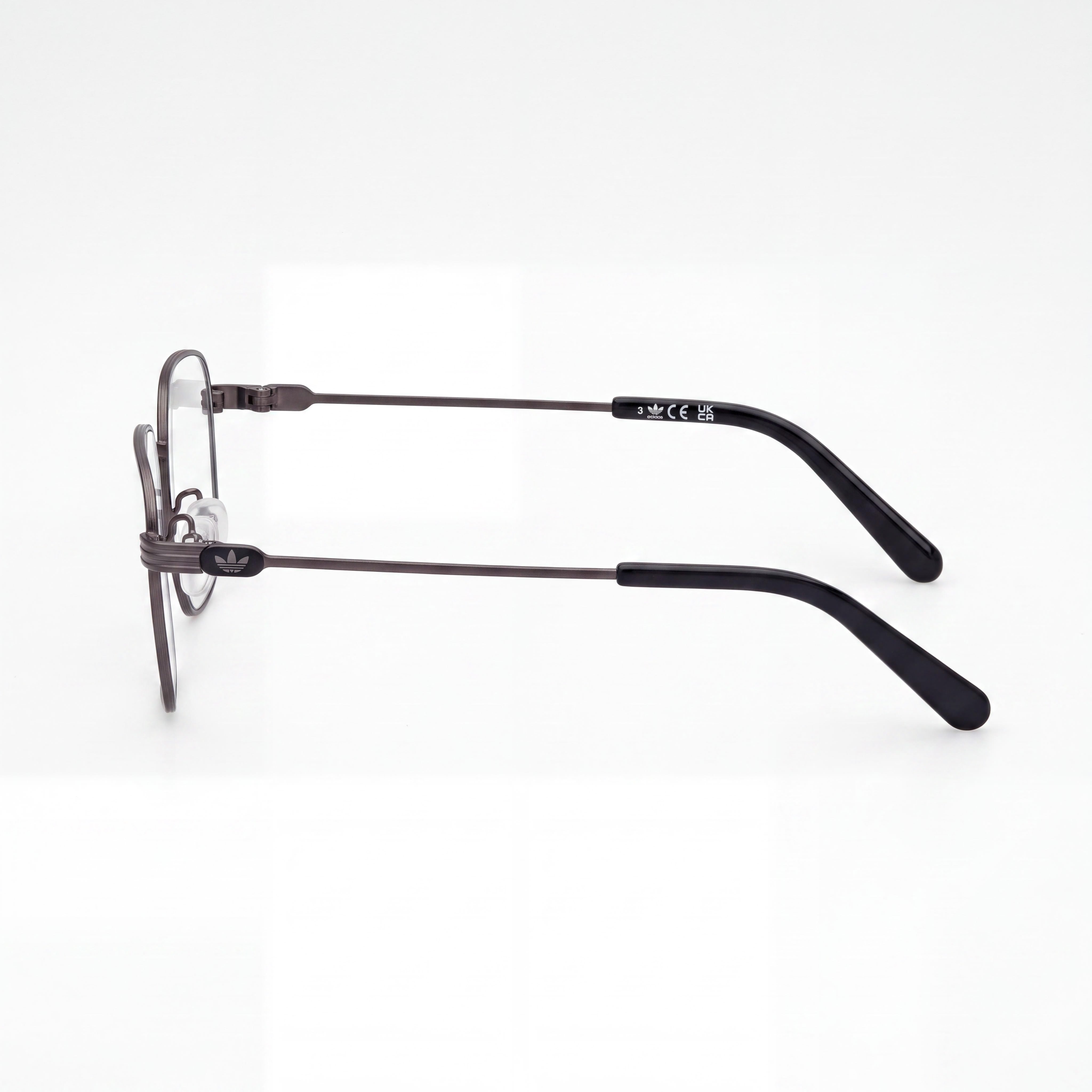 adidas Originals Or5112-d Men's Metal Eyeglasses Matte Black Gunmetal 52mm, Photo 2