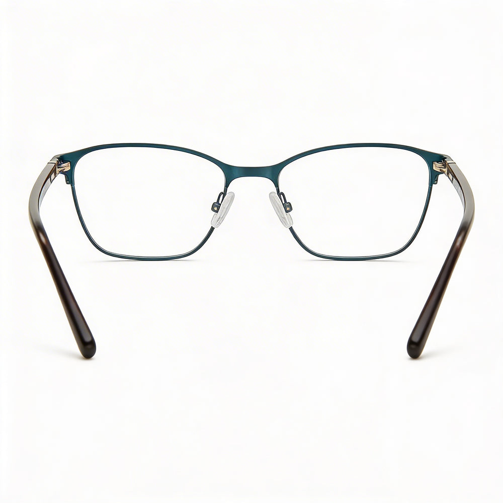 Banana Republic Camila Men's Blue Metal Frame Polycarbonate Clear Lenses Eyewear 51-17-135mm