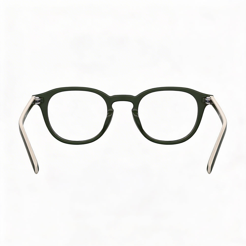 Gafas de sol unisex Levi's Lv 1029 con montura de plástico y lentes de policarbonato, graduadas, color verde, talla 48 mm
