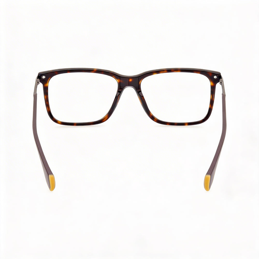adidas Originals Men's Polarized Glasses with Dark Havana Optalmic Plastic Frame and Multicoloured Lenses