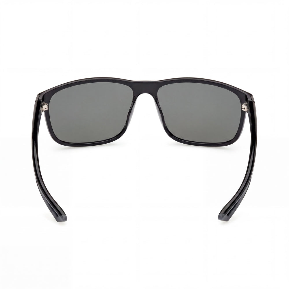 Harley-Davidson Hd0959x Men's Shiny Black Plastic Frame with Smoke Polarized UV Protection Lenses 60mm