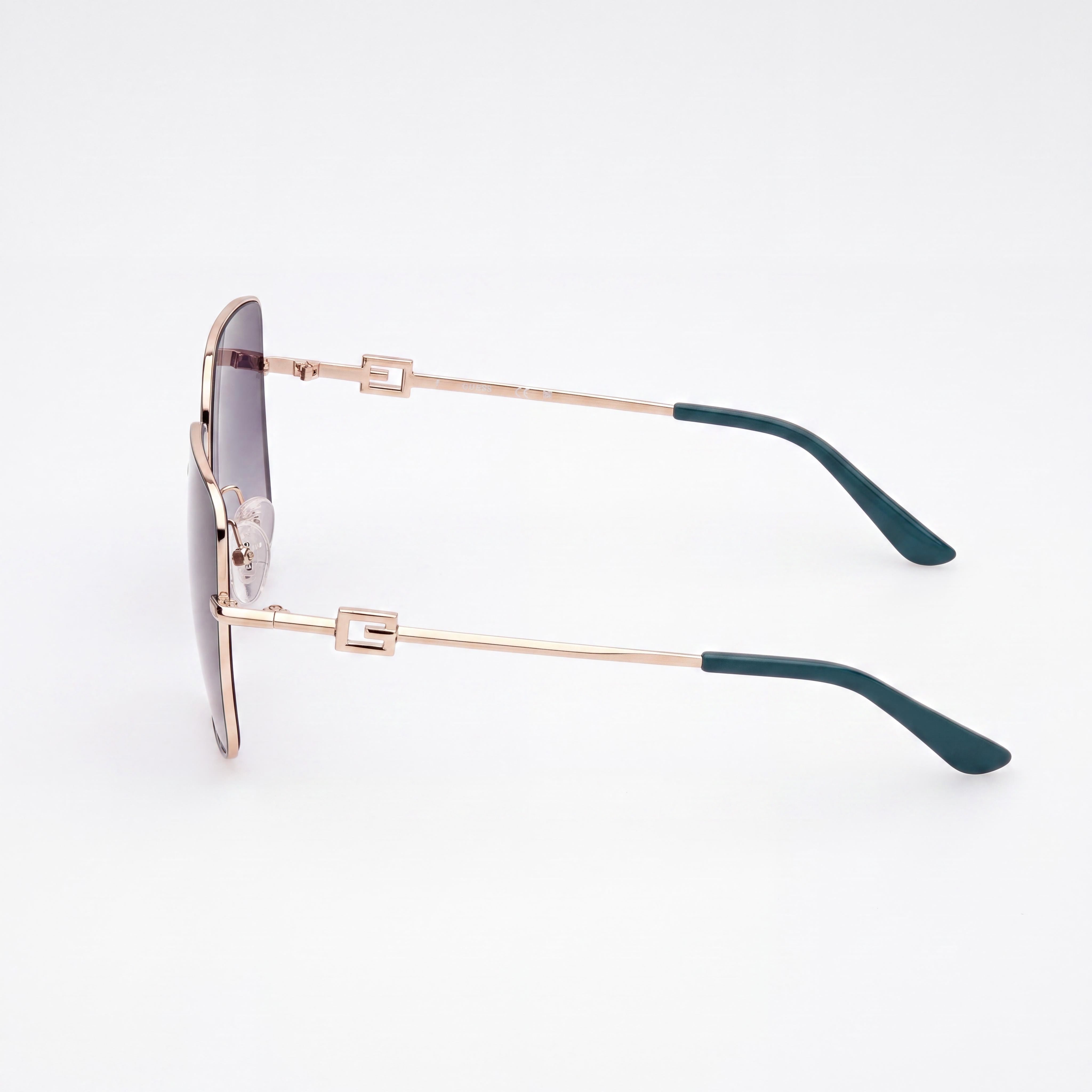 GUESS GU7906-H Unisex UV 400 Protection Dark Green Plastic Frame Gradient Blue Lenses Sunglasses 58-17-140mm, Photo 3