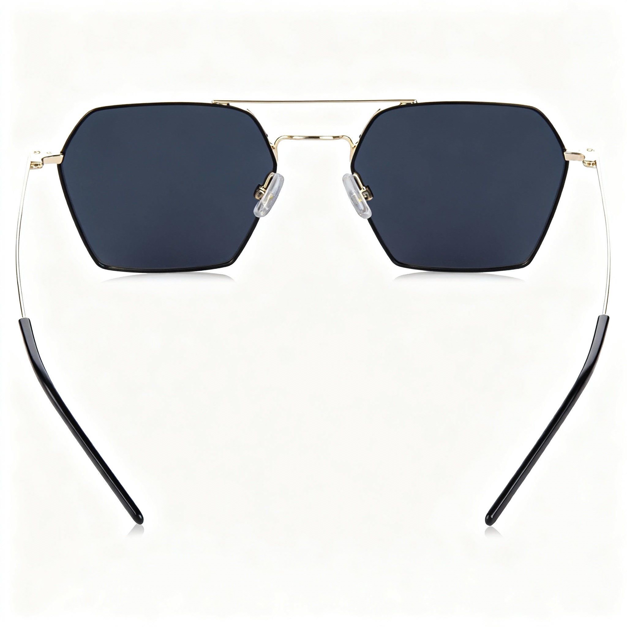 Hugo Boss Casual Women's Gold Black Stainless Steel Frame UV Protected Non-Polarized Sunglasses 54-18-140mm, Photo 4