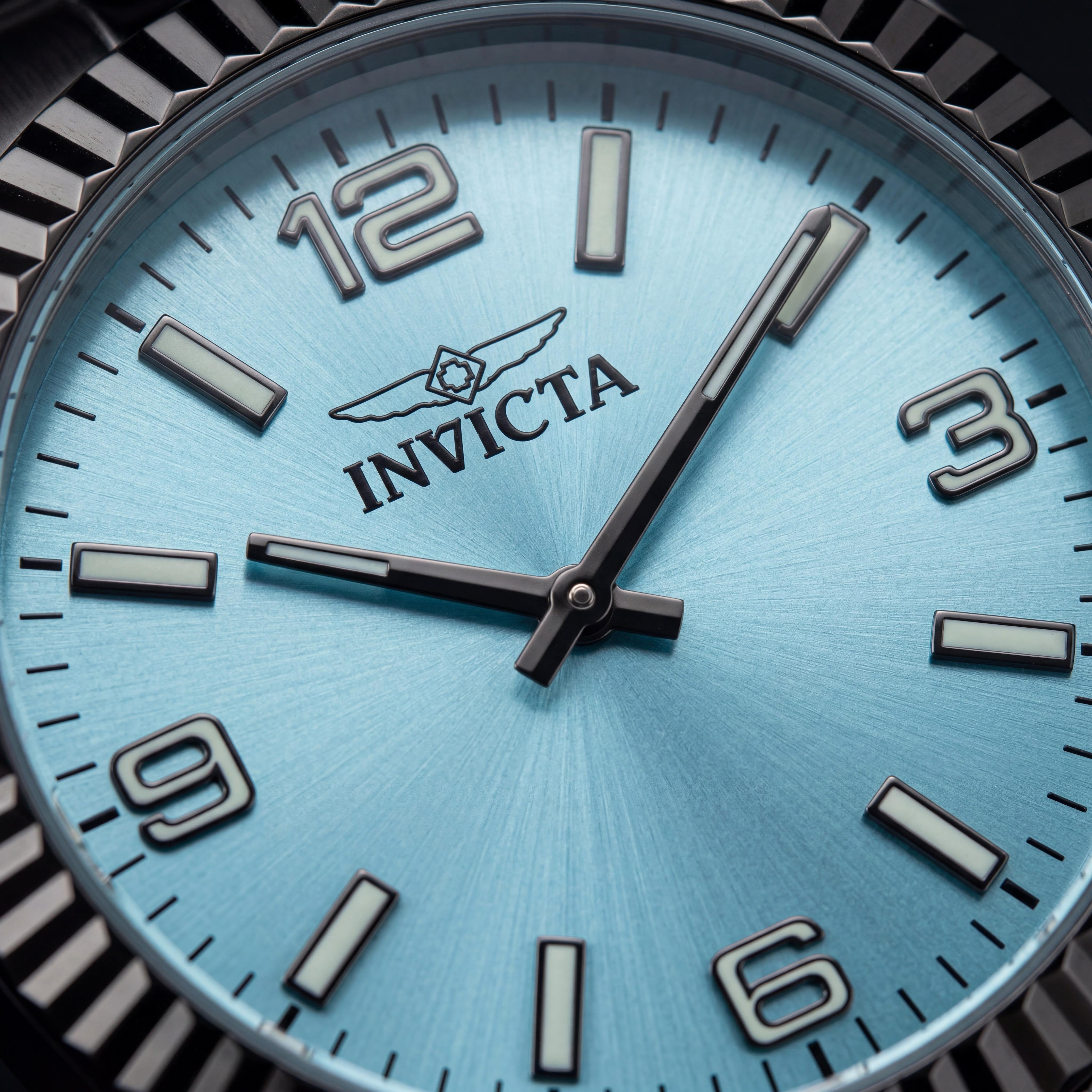 Invicta Specialty 50574 Men's Stainless Steel Bracelet Quartz Blue Dial Watch 43mm, Photo 2