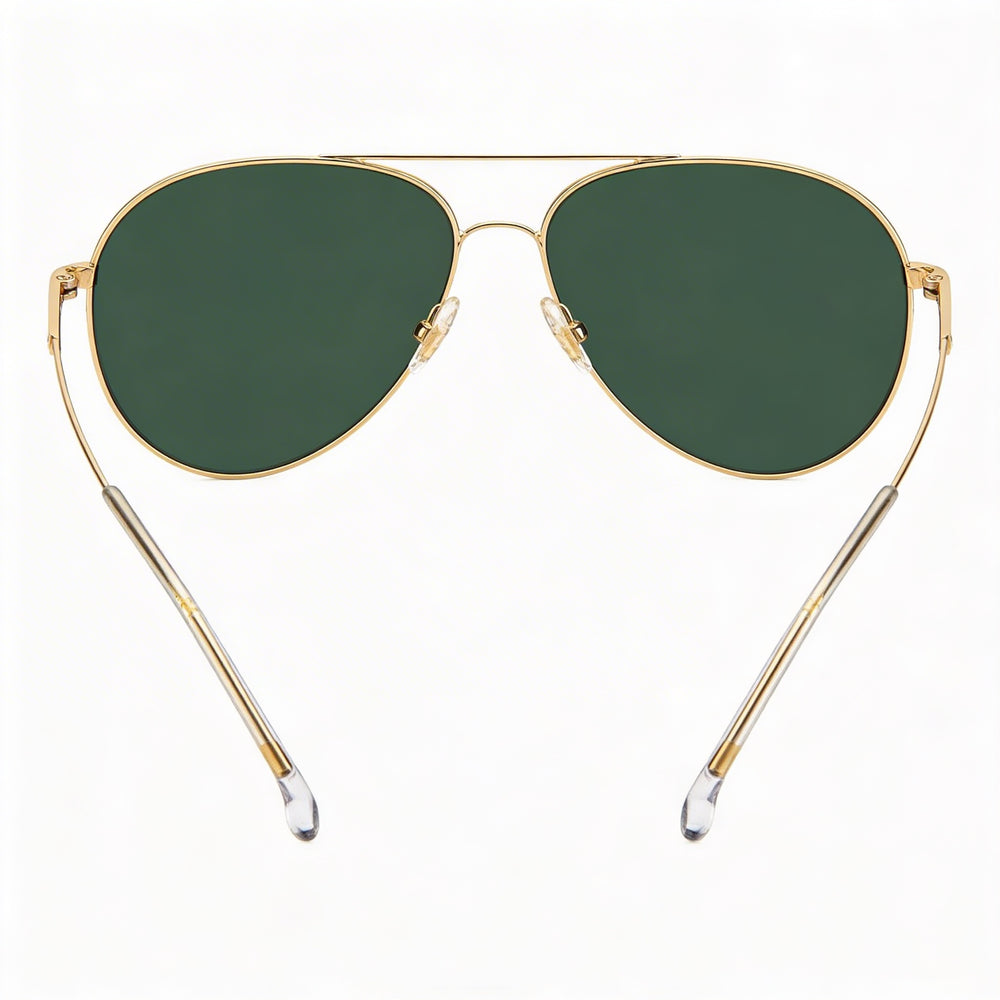 Carrera 2031t/S Unisex Eyeglasses featuring a Stainless Steel Frame in Gold with UV Protection, 58mm