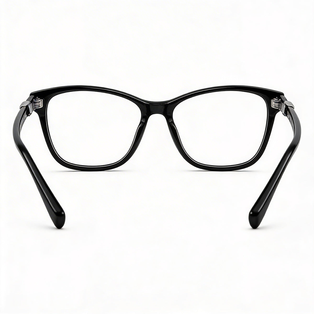 Pierre Cardin Women's Classic Model Black Grey Stripe Plastic Eyeglasses 53-16-135, Photo 3