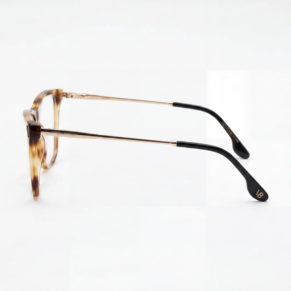 Gafas de sol Victoria Beckham Modern VB2636 para hombre, color rubio habana, con montura de acetato y lentes de policarbonato, 56 milímetros