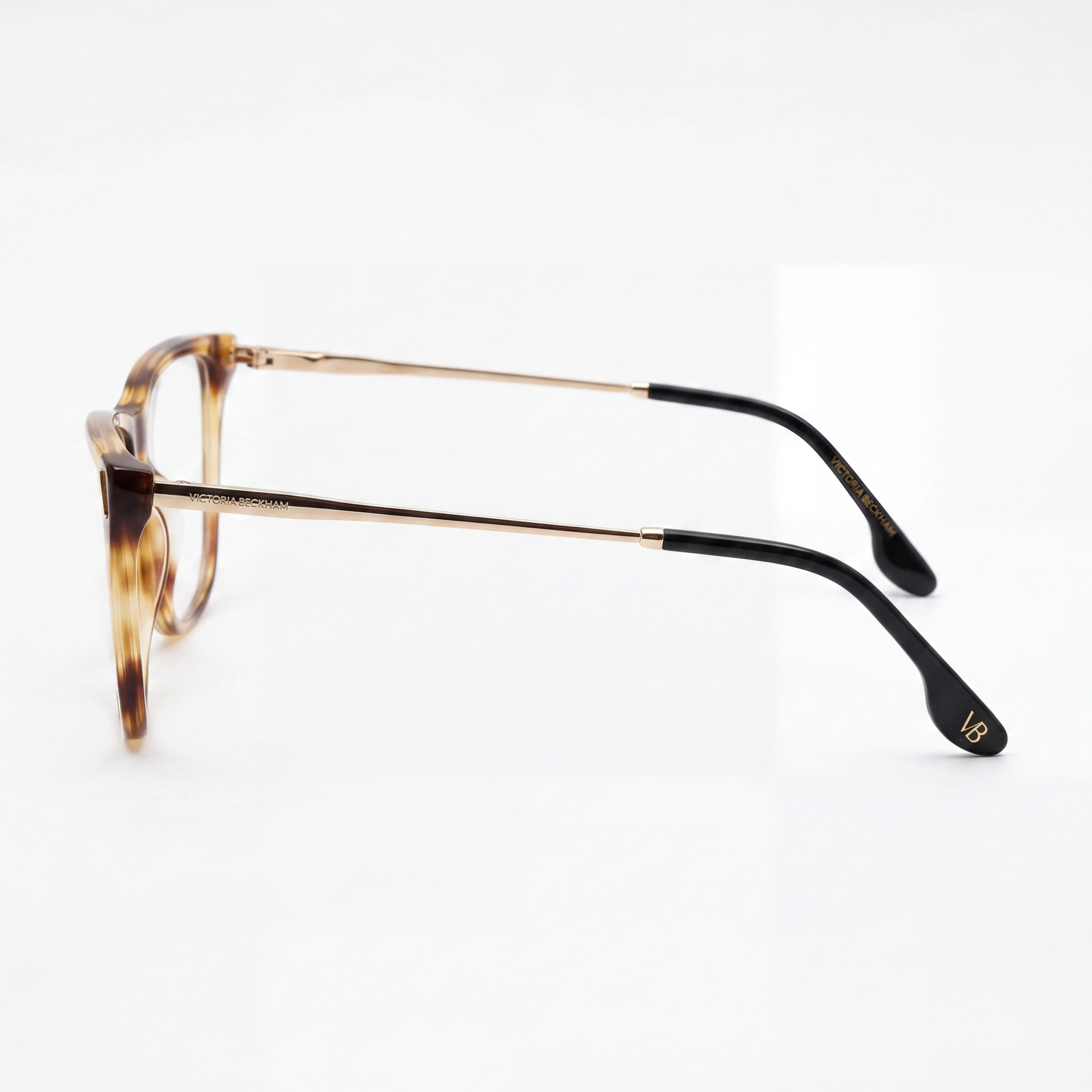 Victoria Beckham Modern VB2636 Men's Blonde Havana Acetate Frame Polycarbonate Lens Sunglasses 56 Millimeters, Photo 2