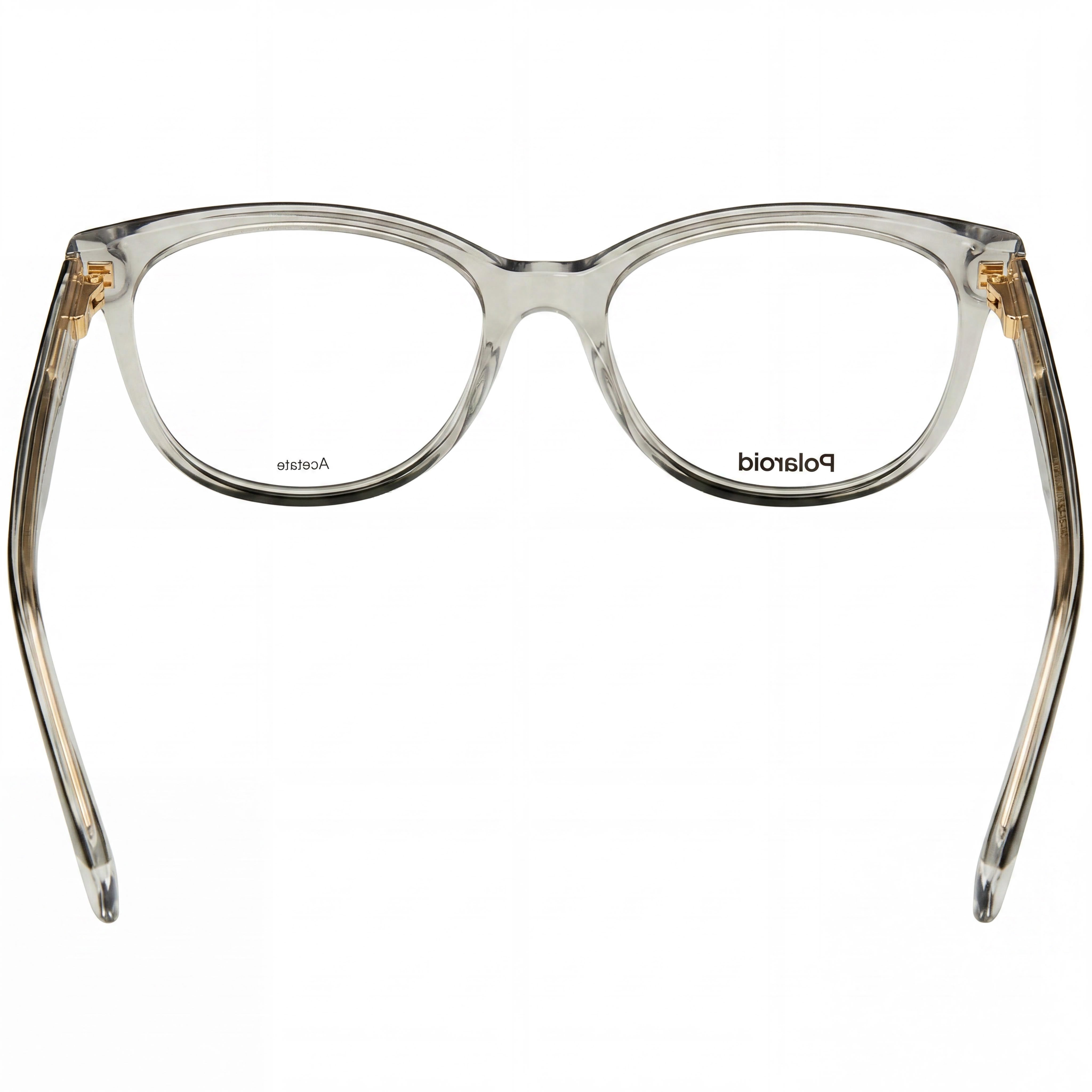 Polaroid Pld D395 Gafas de hombre, armazón de acetato negro cristal con lentes de policarbonato, no polarizadas, 52 mm de ancho de lente, Photo 3