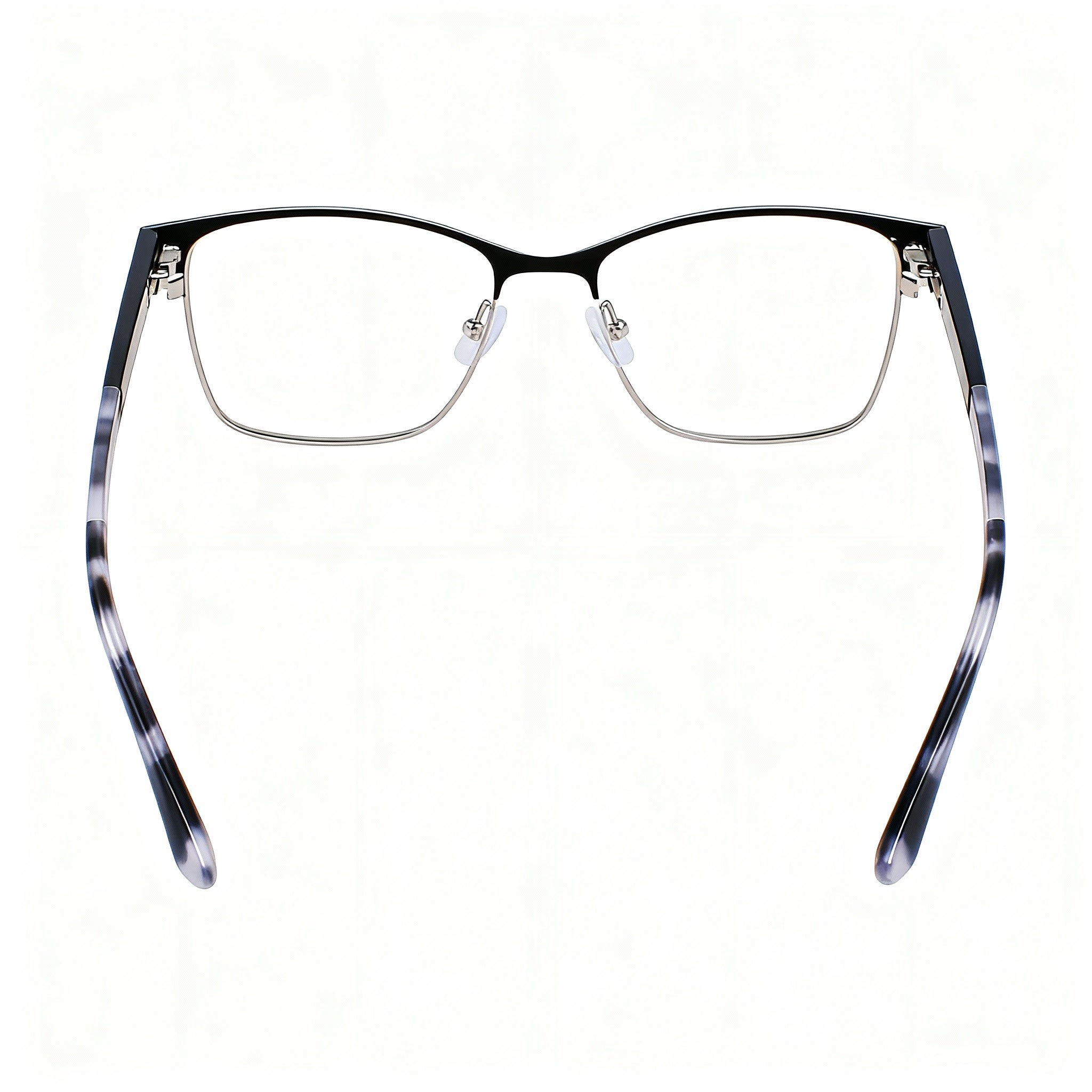 Calvin Klein Ck23107 Women's Black Metal Full Rim Rectangle Prescription Eyeglasses 52-17-140, Photo 3