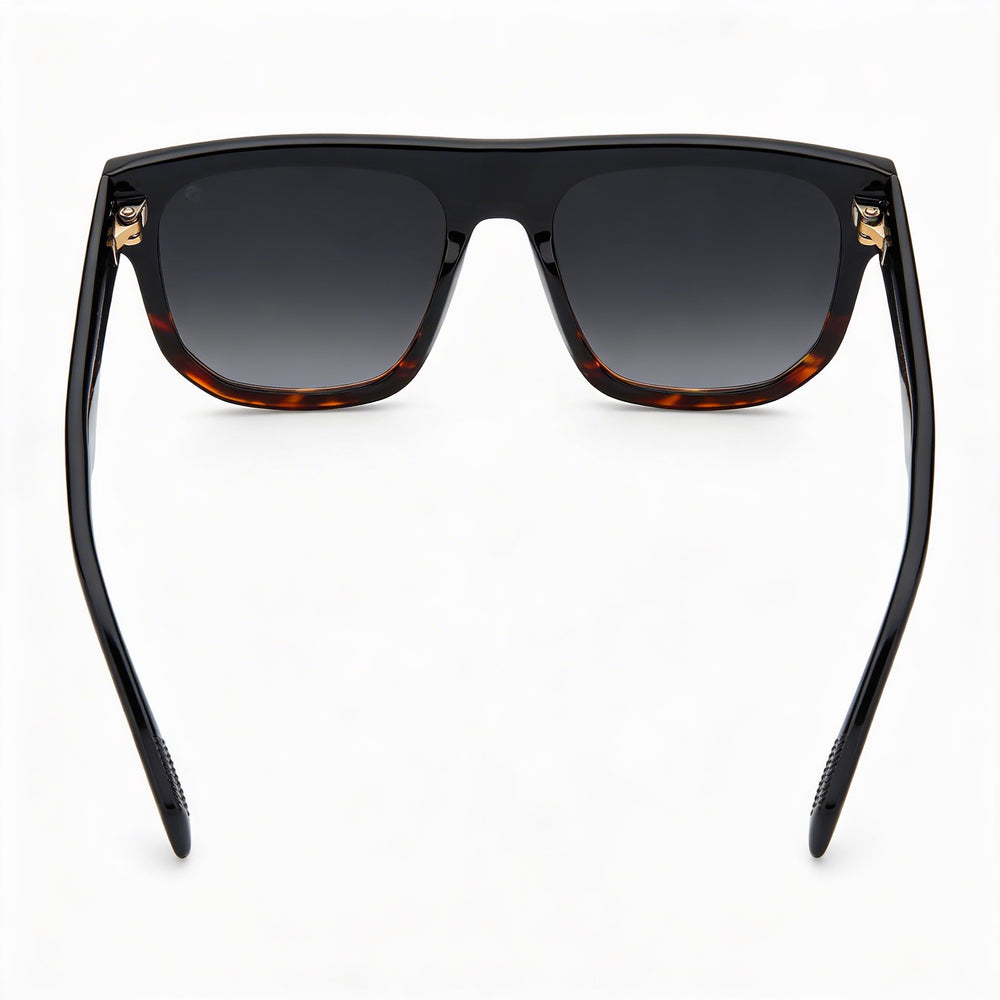 David Beckham Db 7044/S Men's Acetate Black Grey Shaded UV Protection Non-Polarized Sunglasses 54mm