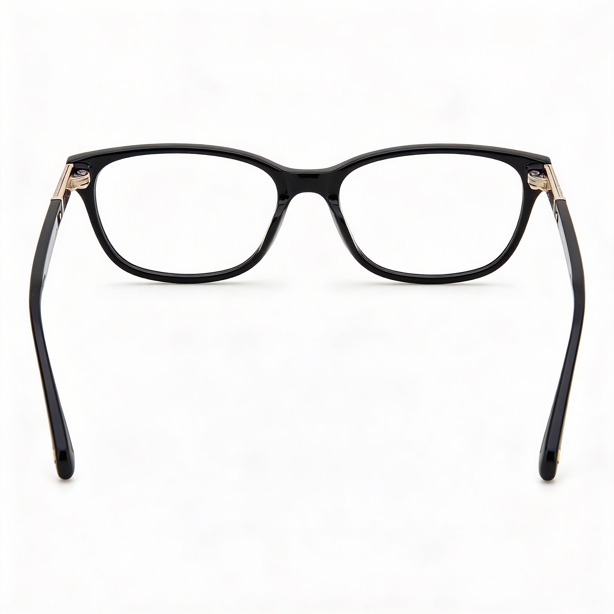 kate spade new york Casual Women's Shiny Black Plastic Eyewear 49mm, Photo 3