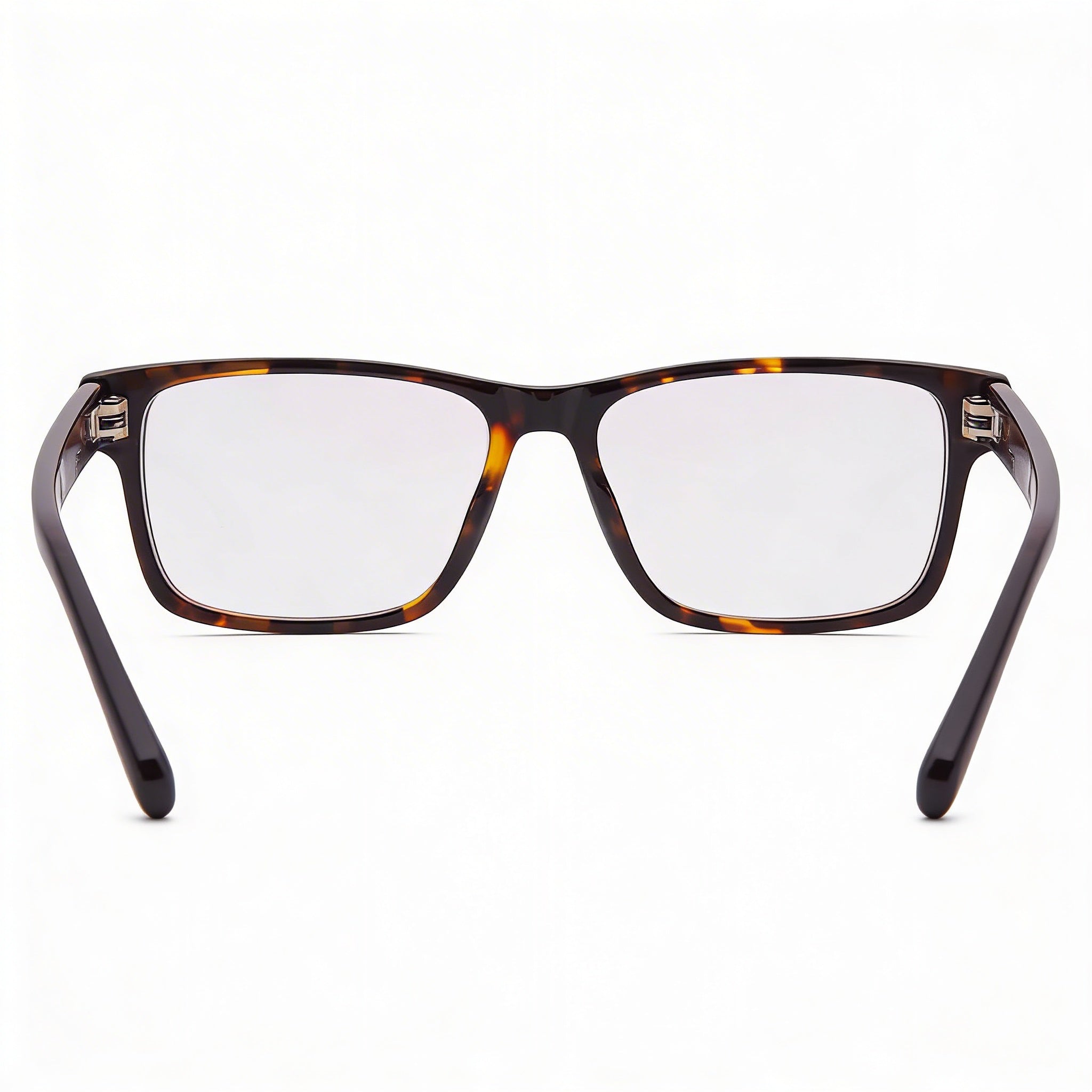 Gafas GUESS Gu50018 de diseño para hombre, montura de plástico color Havana oscuro con lentes de policarbonato de 52 mm, Photo 4