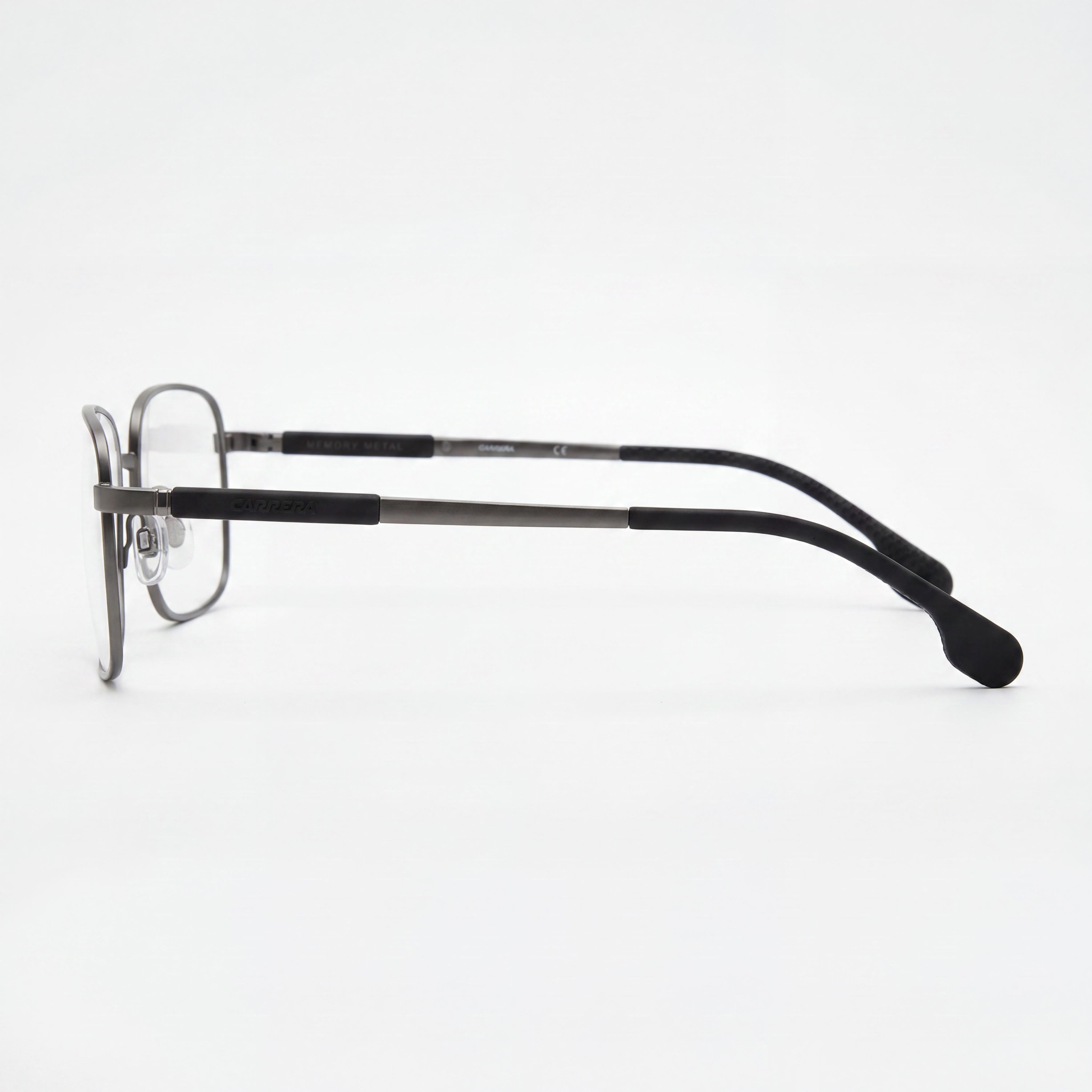 Carrera 8848 Unisex Dark Ruth Alloy Steel & Memory Metal Rectangle Eyeglasses 55mm, Photo 2
