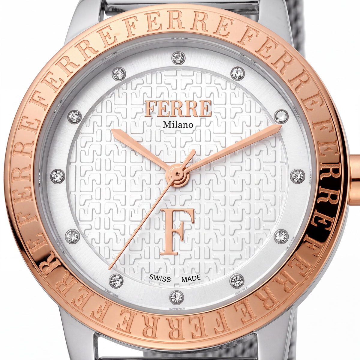 Ferre Milano Women's Quartz Movement Two-Tone Stainless Steel Water Resistant Watch, Photo 2