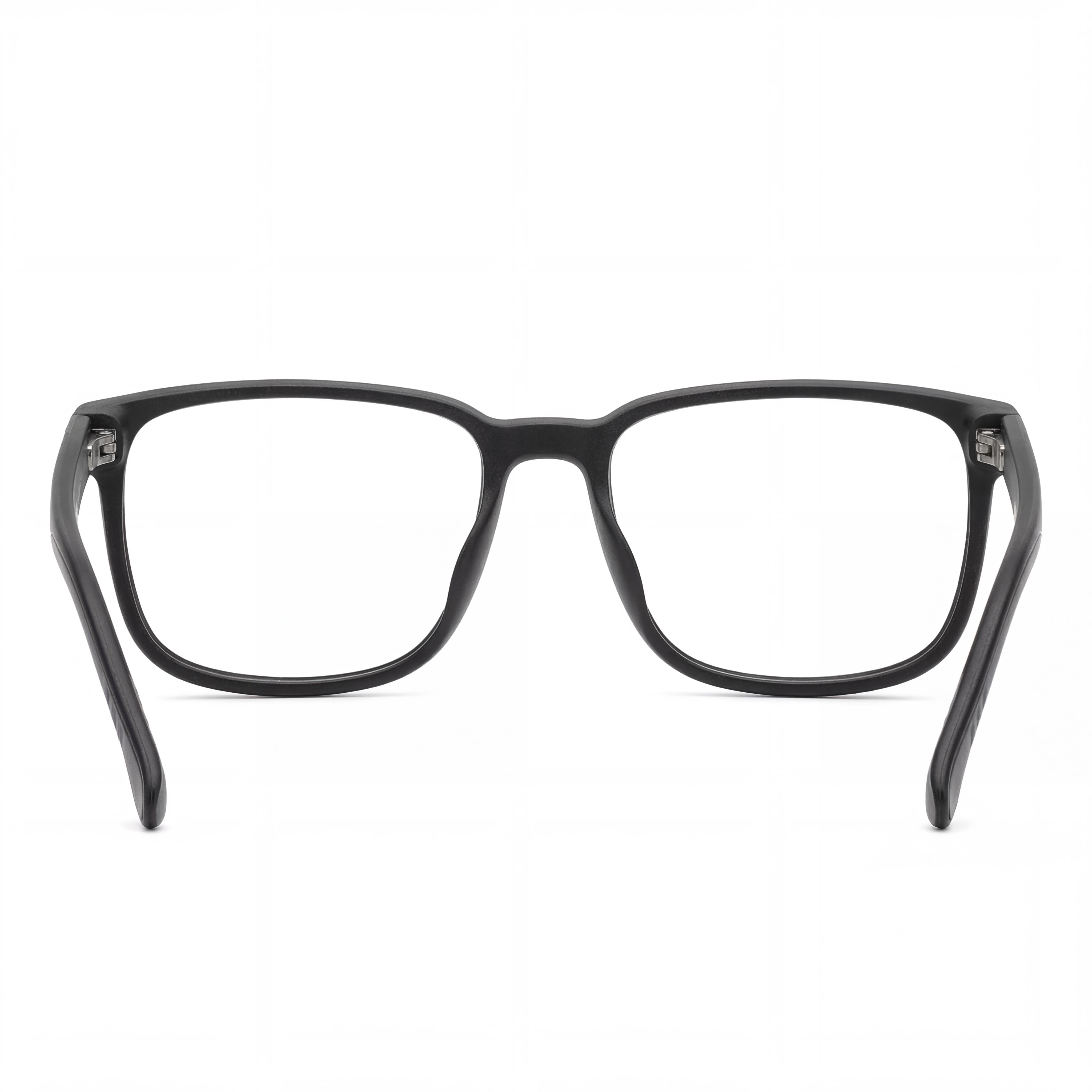 Gafas de sol Carrera 8894 modernas unisex con montura de poliamida negra mate y lentes de policarbonato grises de 55 mm, Photo 3