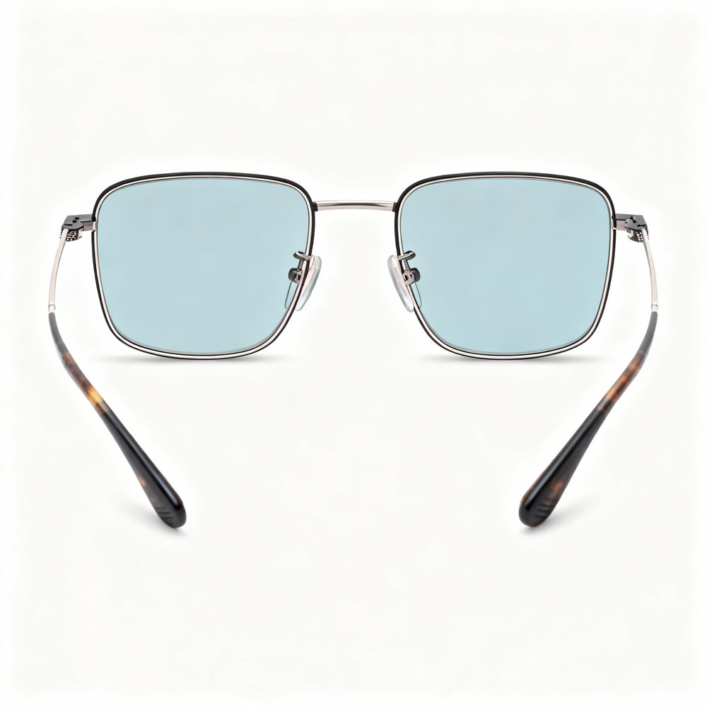 Police Men's Casual Rose Gold Stainless Steel Sunglasses, Green Non Polarized Lenses, 57-19-150