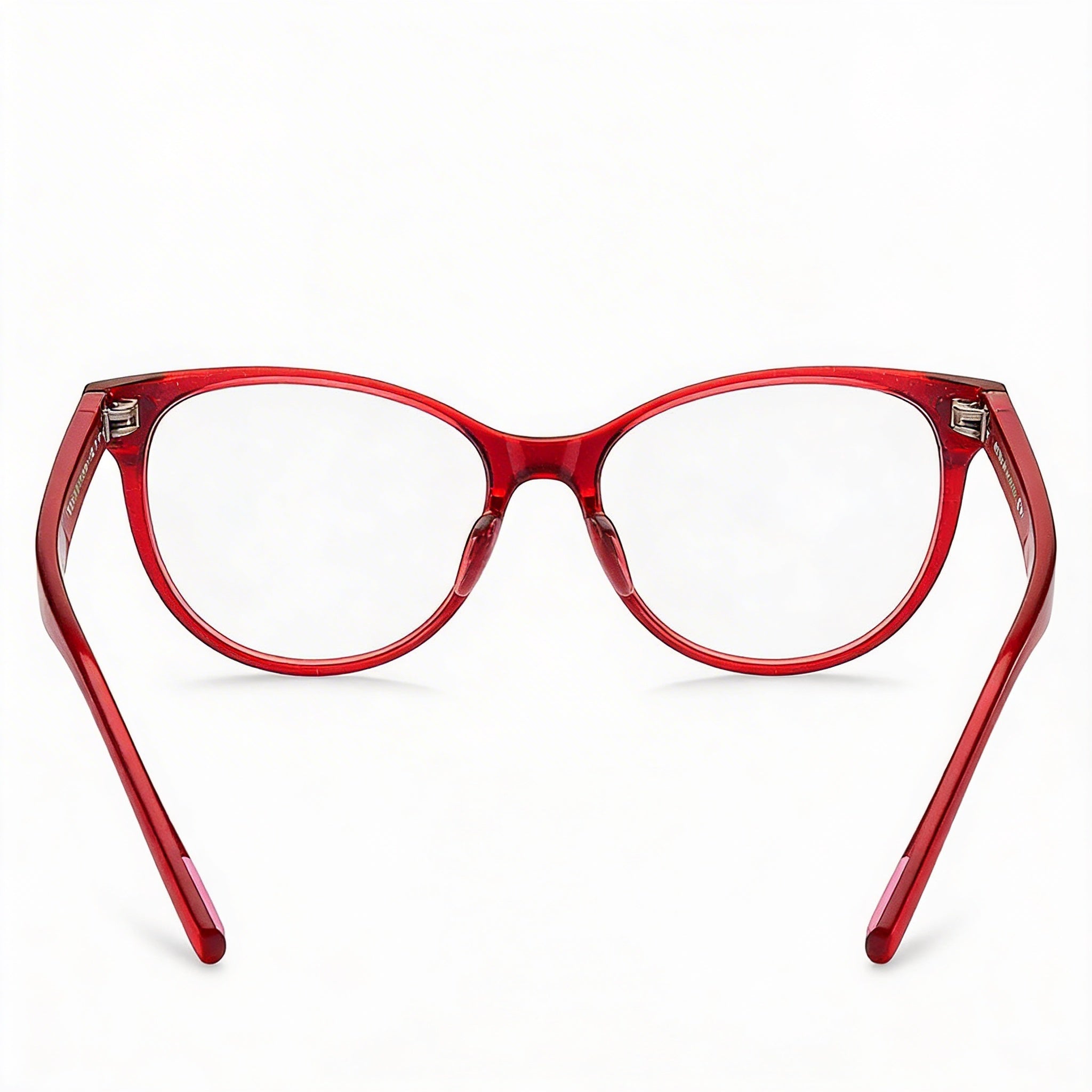 Tommy Hilfiger Modern Women’s Injected Red Glitter Frame, Polycarbonate Non-Polarized Lenses Sunglasses 48mm, Photo 4