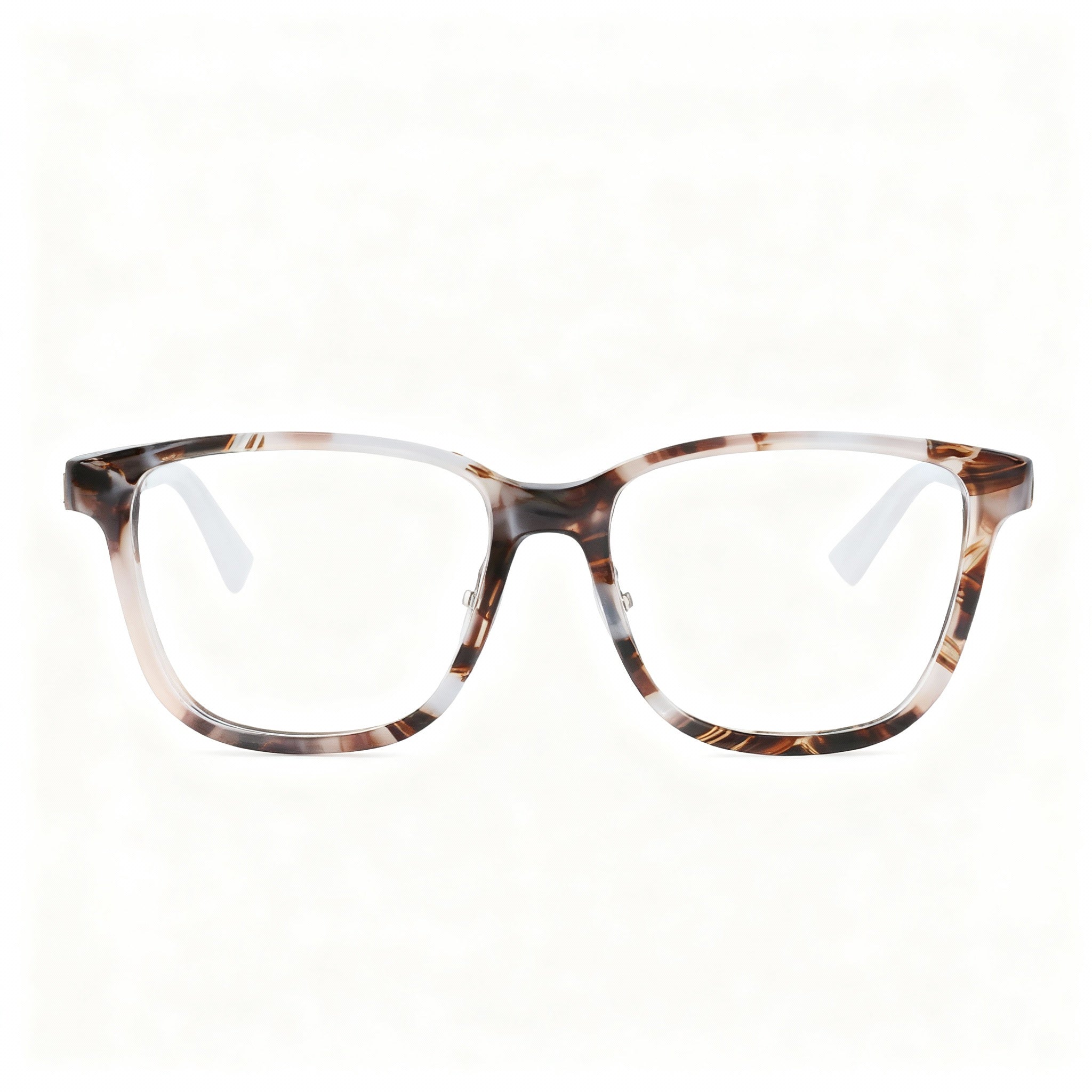 Cole Haan Men's Ch5043 Full Rim Lightweight Metal Brown Tortoise Polarized Eyeglasses 53-16-135, Photo 4