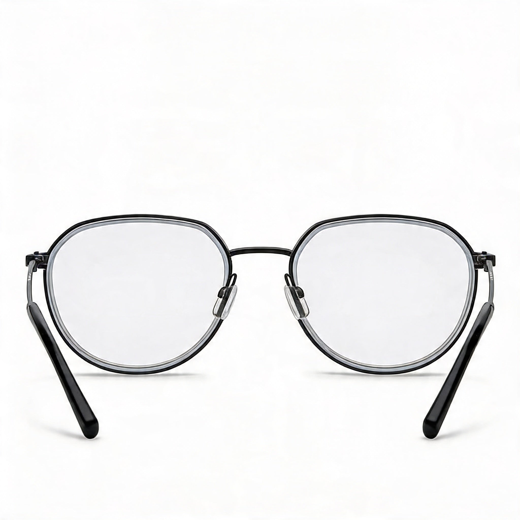 Porsche Modern Unisex RXP Polyamide Black Grey Frame for Optical Prescription Eyeglasses 53-21-145mm, Photo 4