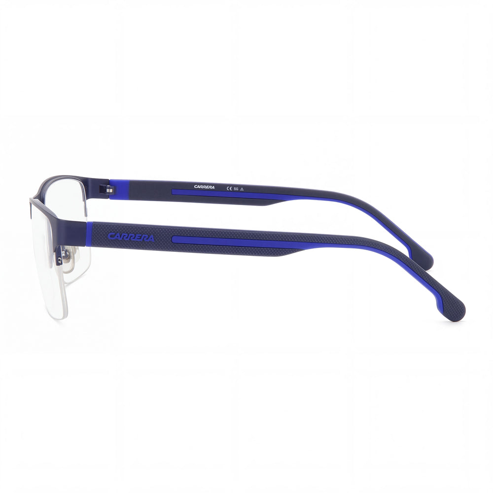 Carrera CARRERA 8893 Unisex Stainless Steel Matte Blue Non-Polarised Sunglasses 58mm