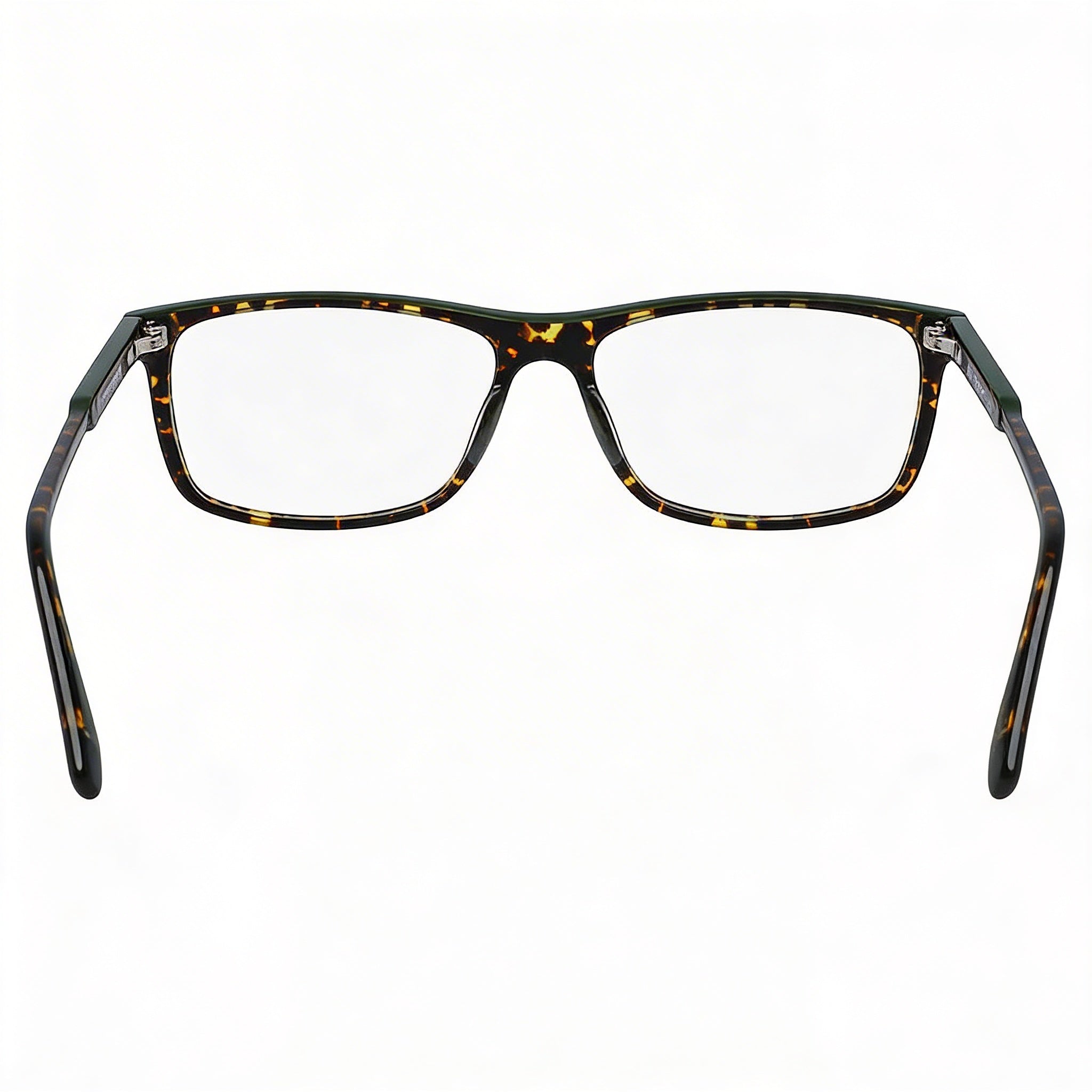 Lacoste L2860 215 Women's Square Prescription Optical Eyeglasses, Havana Military Green Plastic Frame, 55mm, Photo 3
