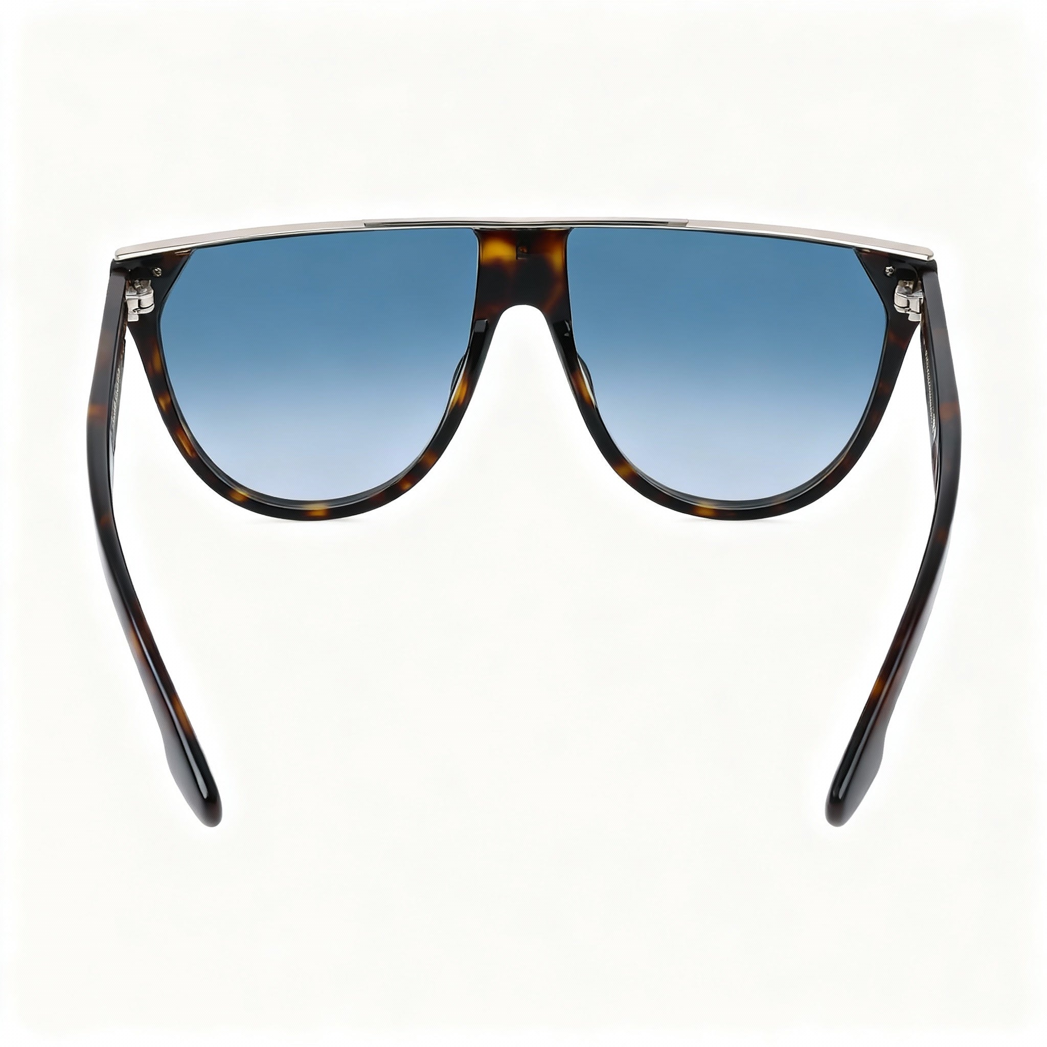Victoria Beckham VB682S Women's Dark Havana Frame Sunglasses, Lens Width 61mm, Bridge 13mm, Temple Length 145mm, Photo 3