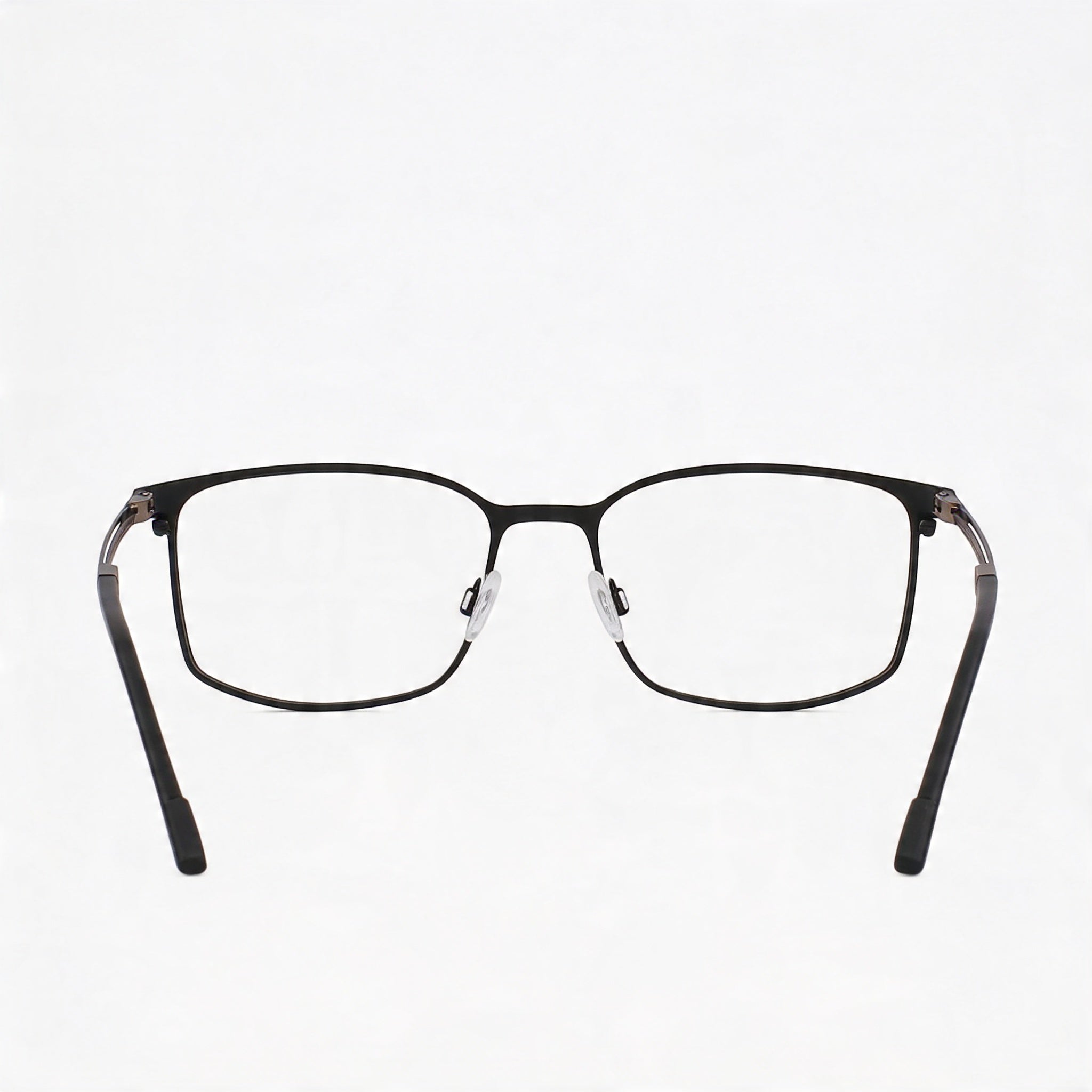 Flexon Men’s Eyewear with FLEXON Frame Material, Matte Black Gun Color, Multicoloured Lenses, Size 2-18-145, Photo 3