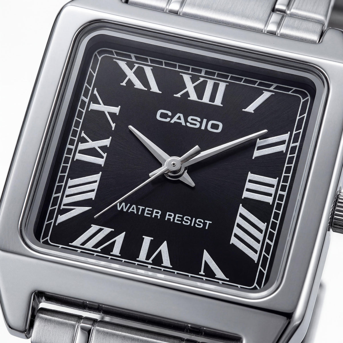 Reloj Casio Collection LTP-V007D-1BUDF para mujer con brazalete de acero inoxidable plateado, movimiento de cuarzo, Photo 2